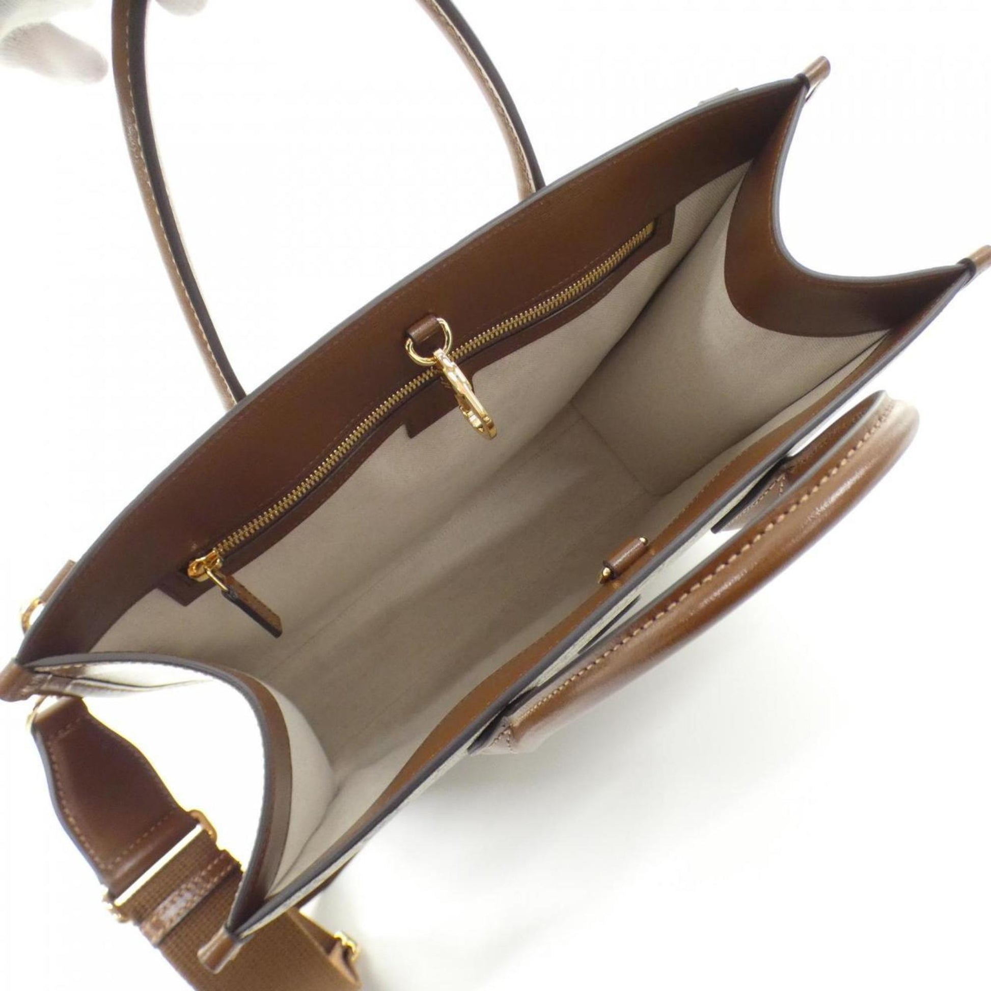 Gucci Beige Brown Gg Supreme Handbag