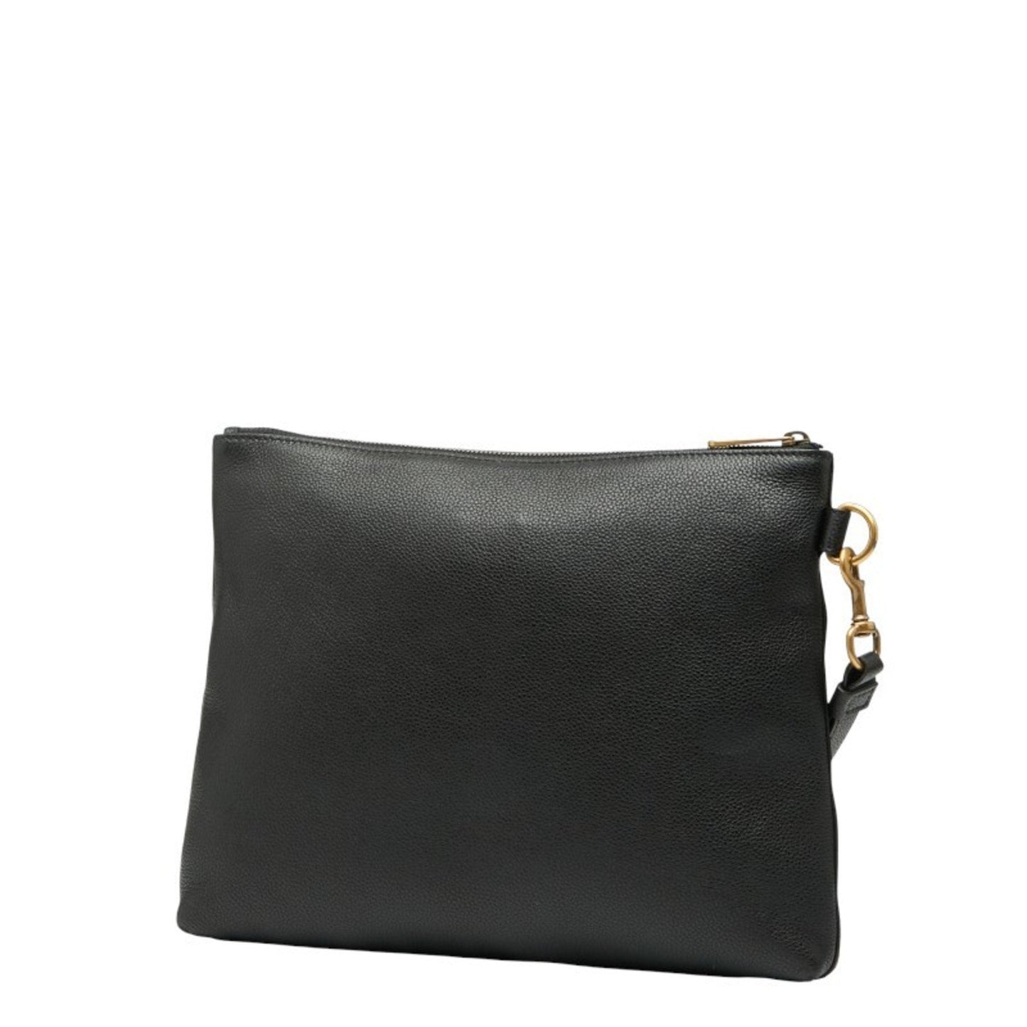 Gucci Black Leather Clutch Bag