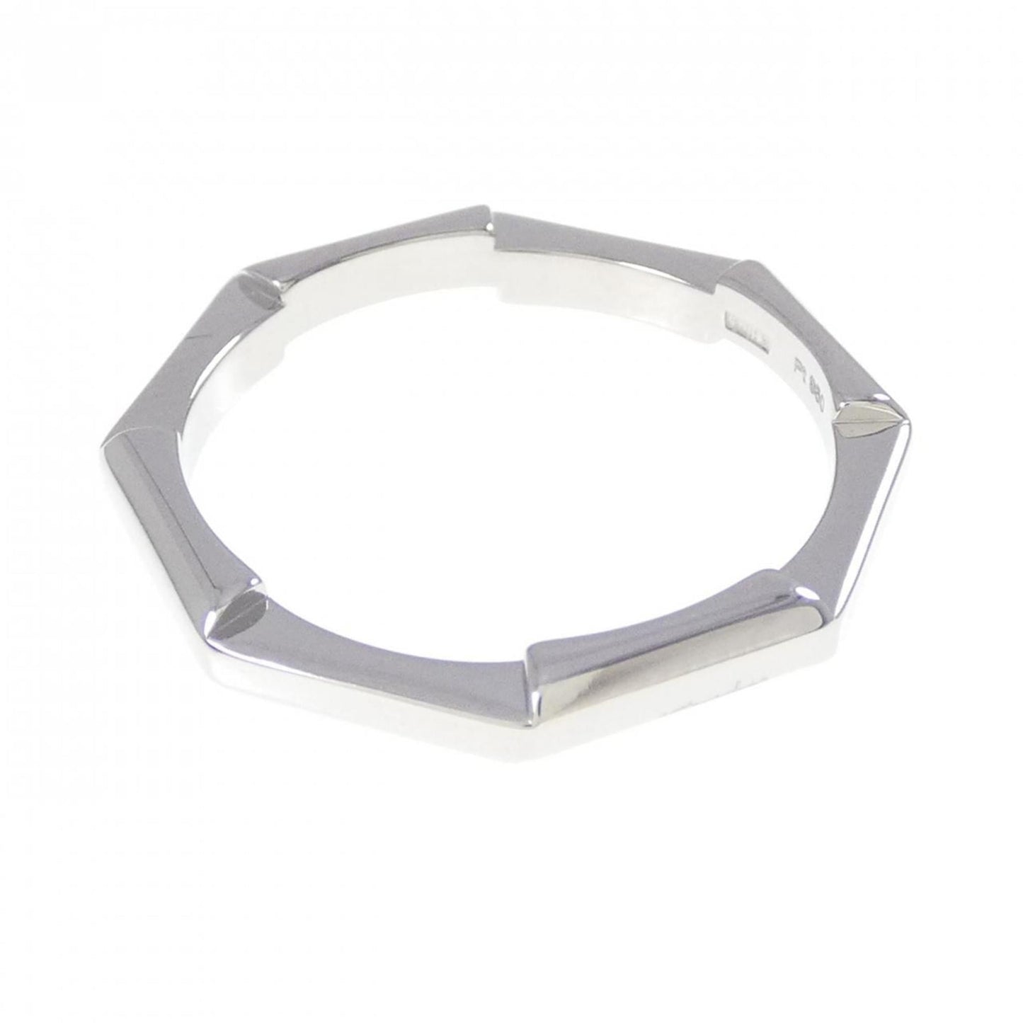 Gucci Platinum Platinum 950 Band Ring