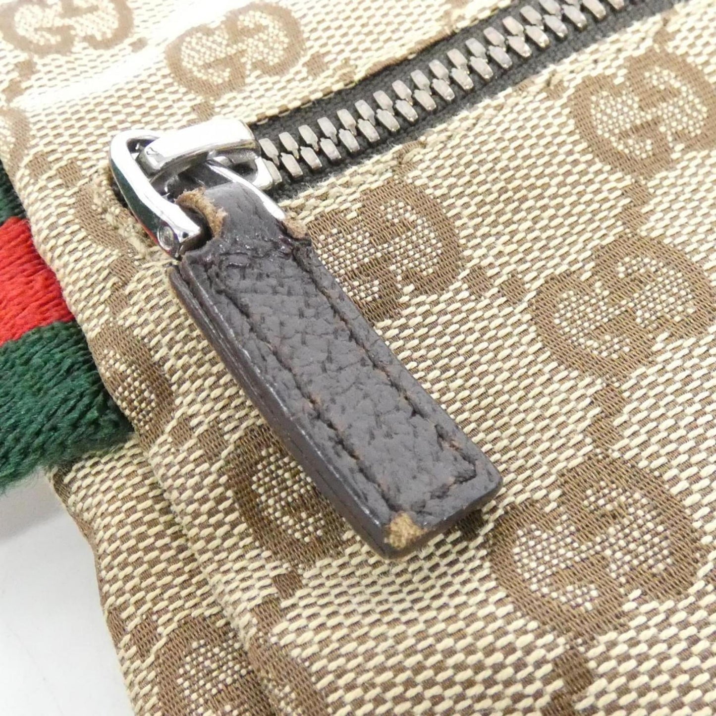 Gucci Beige Gg Canvas Fanny Pack