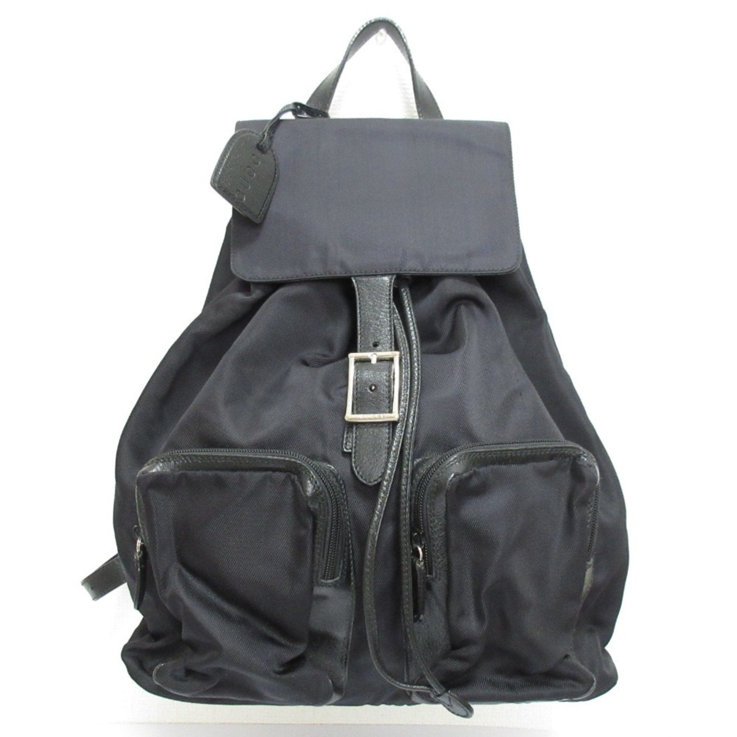 Gucci Black Nylon Backpack