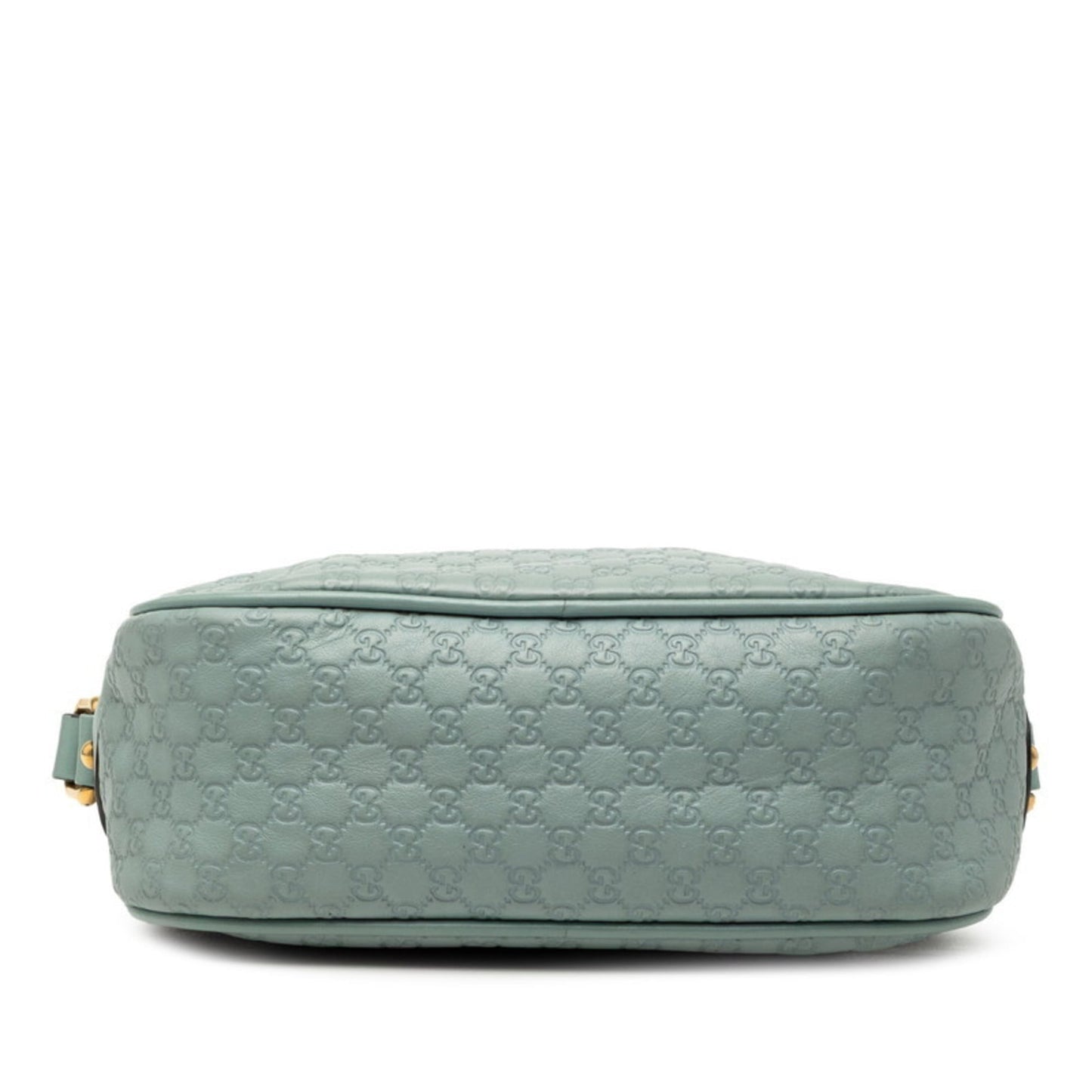 Gucci Blue Leather Shoulder Bag