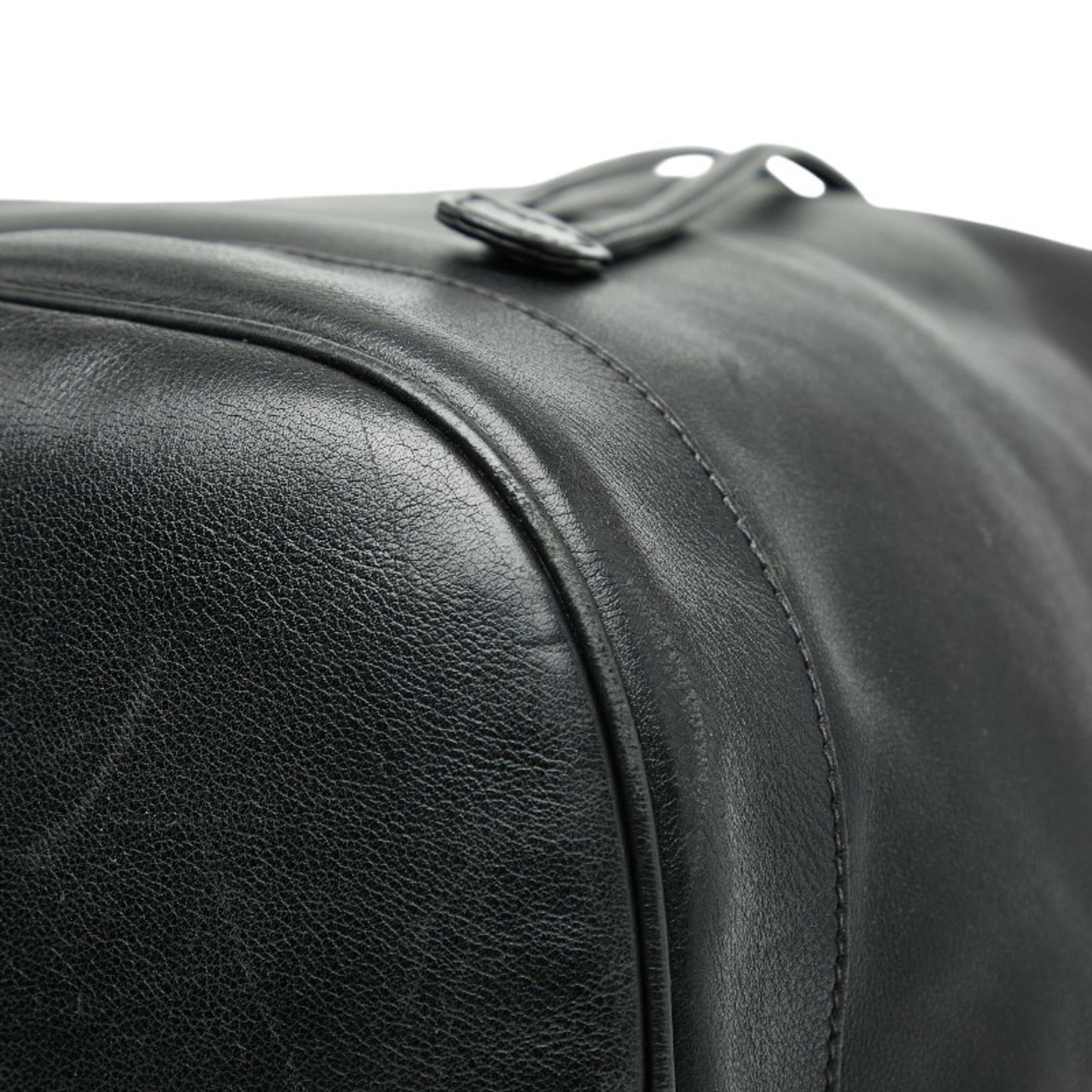 Gucci Black Leather Shoulder Bag Sling Bag