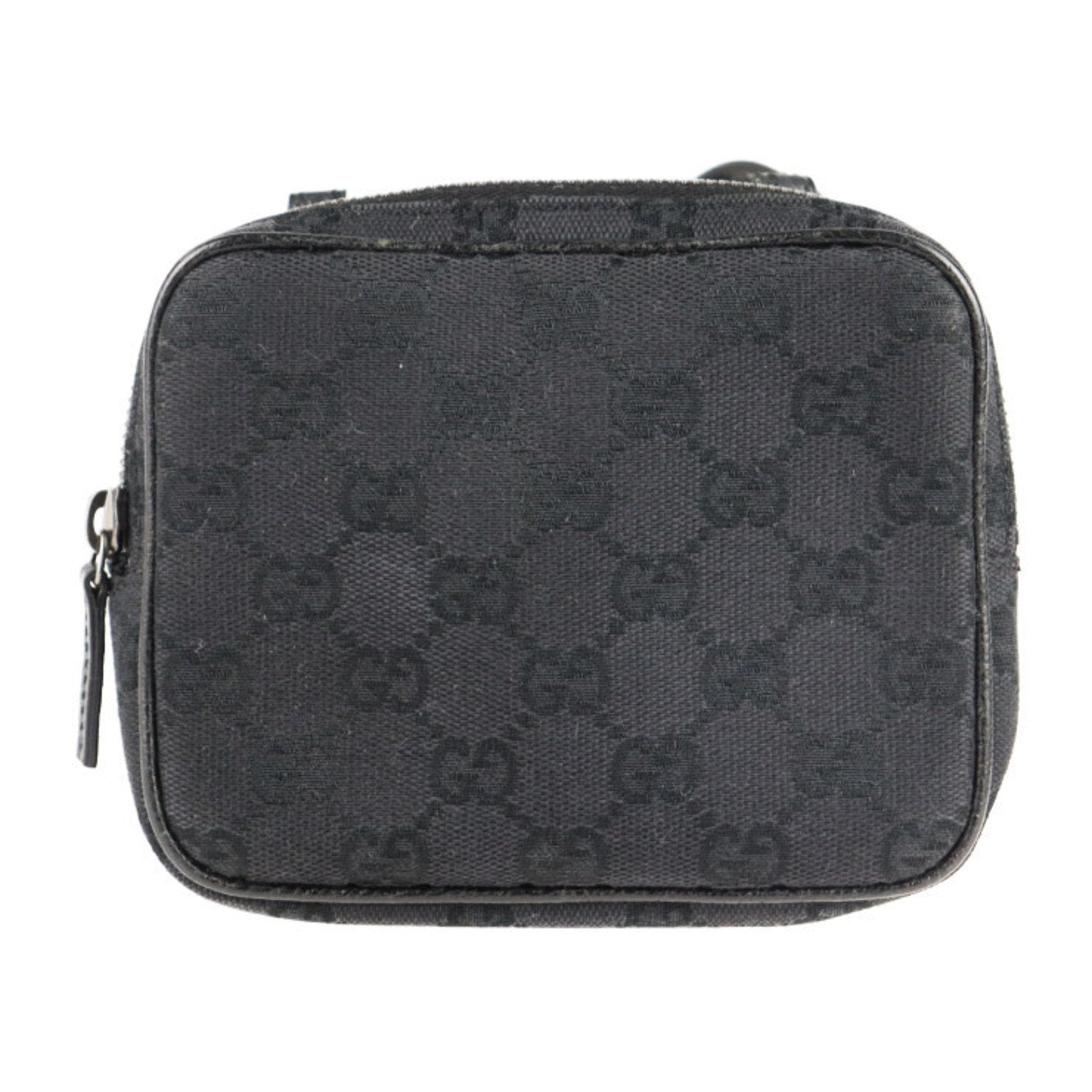 Gucci Gg Canvas Black Gg Canvas Handbag Pochette Shopping Bag Shoulder Bag Tote Bag