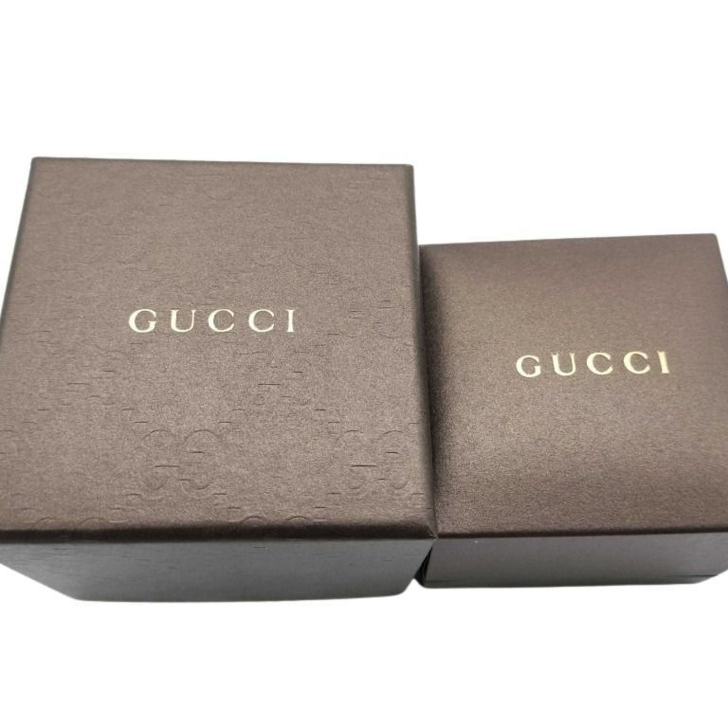 Gucci Icon Gold Black Ceramic Band Ring