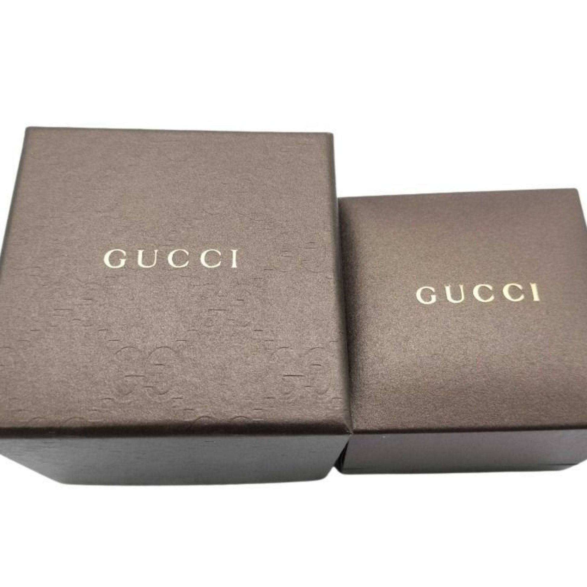 Gucci Icon Gold Black Ceramic Band Ring