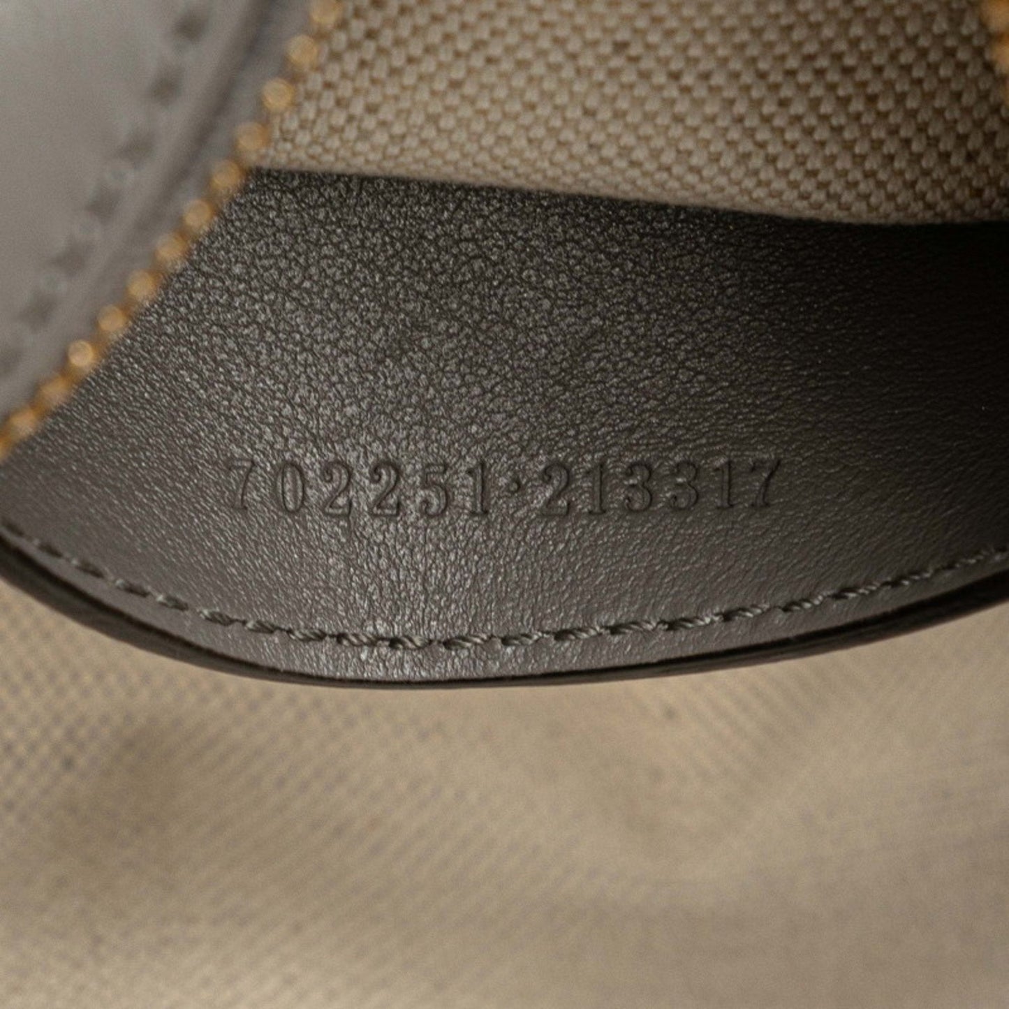 Gucci Gray Leather Boston Bag Shoulder Bag