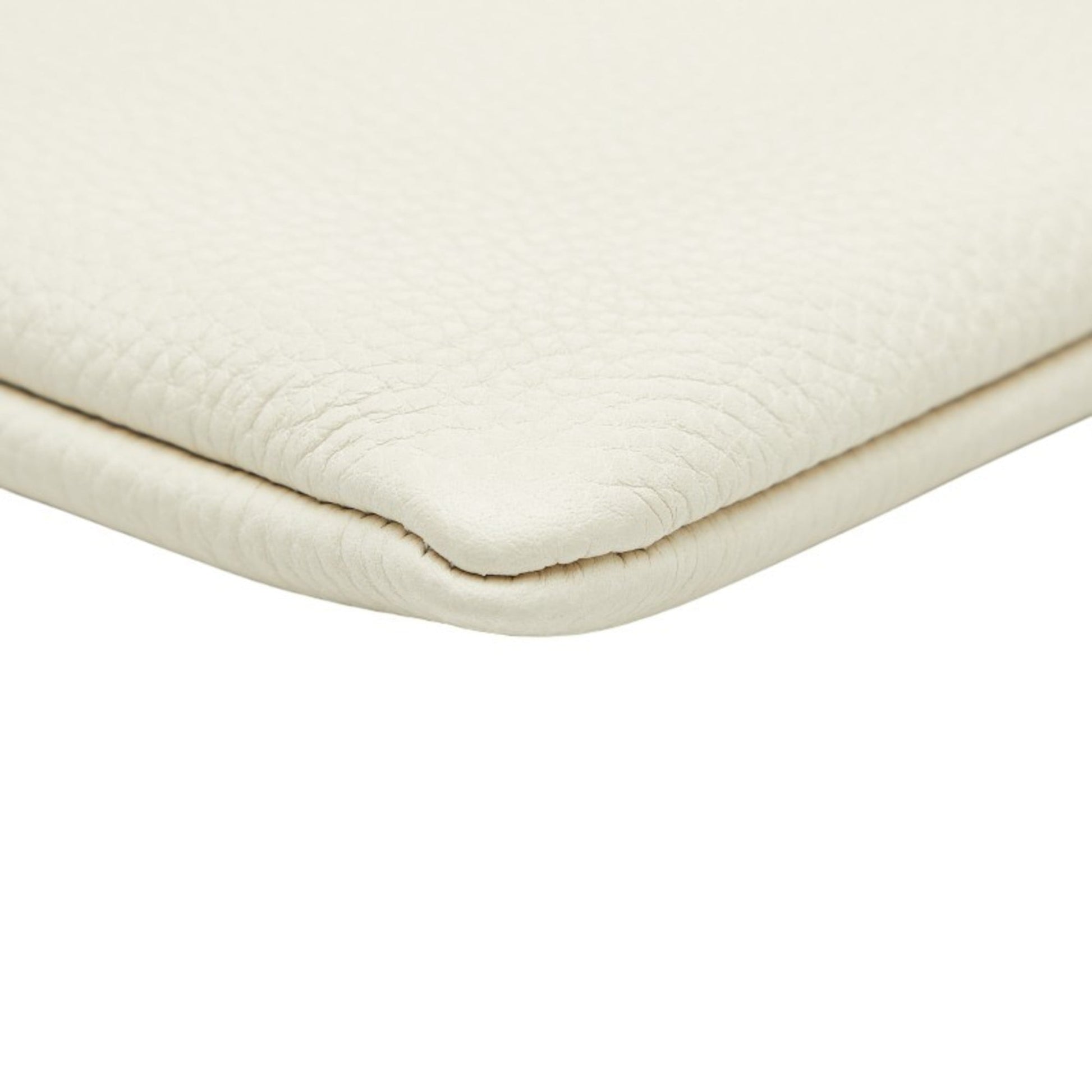 Gucci Ivory White Leather Clutch Bag