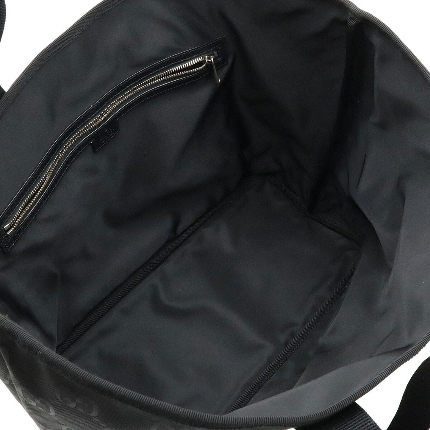 Gucci Black Nylon Canvas Shoulder Bag