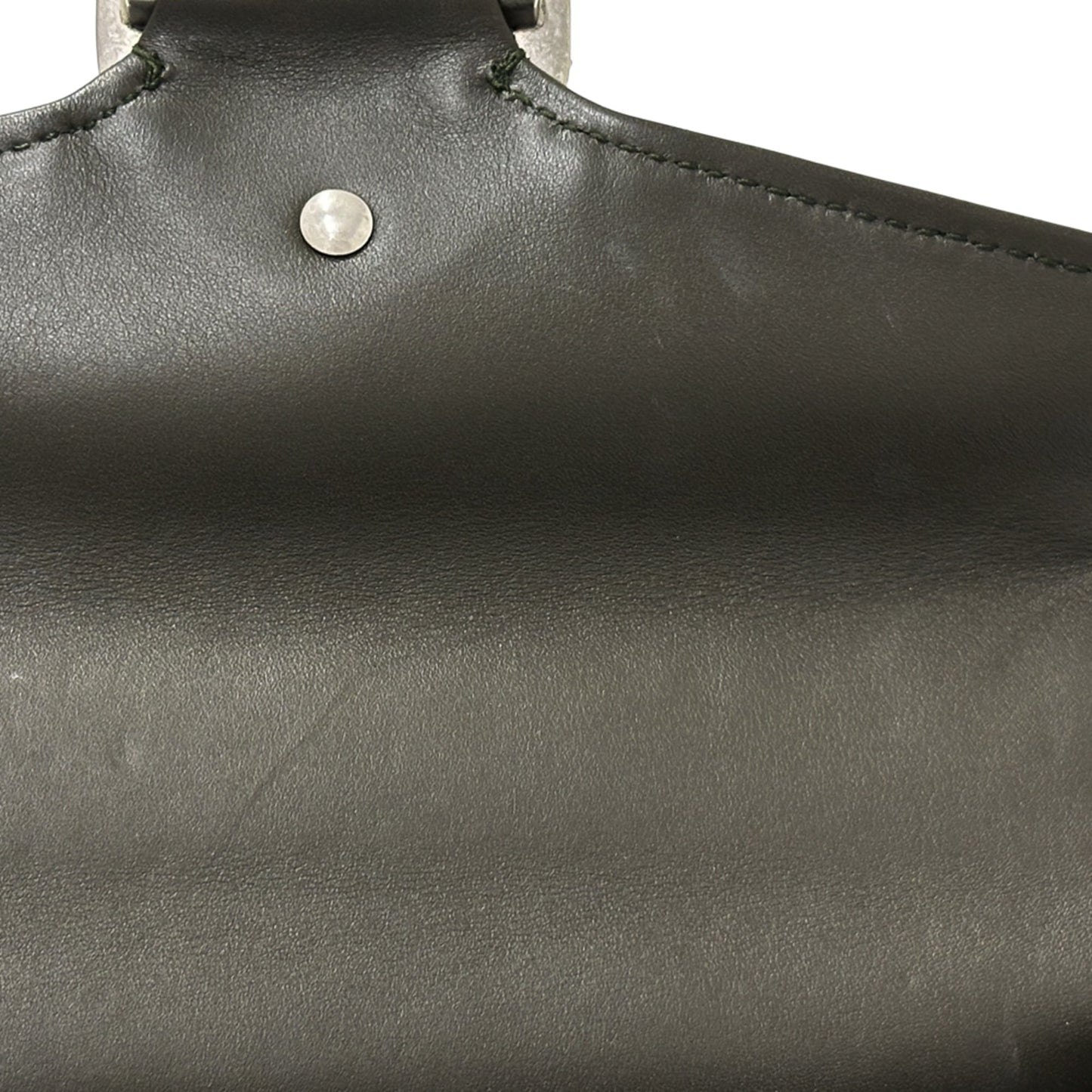Gucci Khaki Suede Leather Shoulder Bag