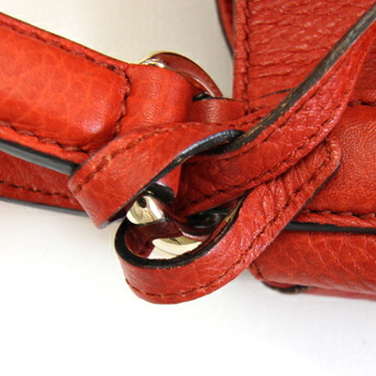 Gucci Soho Red Color Leather Tote Bag
