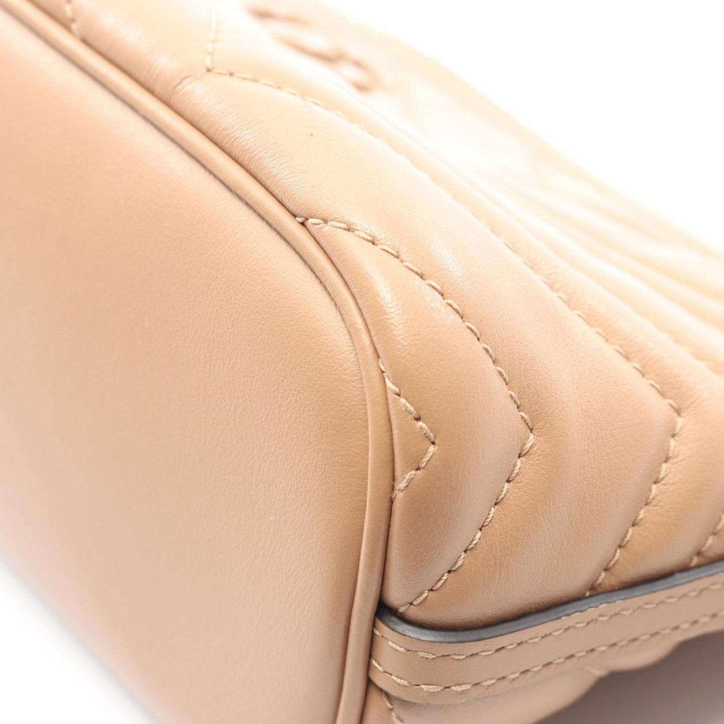Gucci Beige Leather Handbag