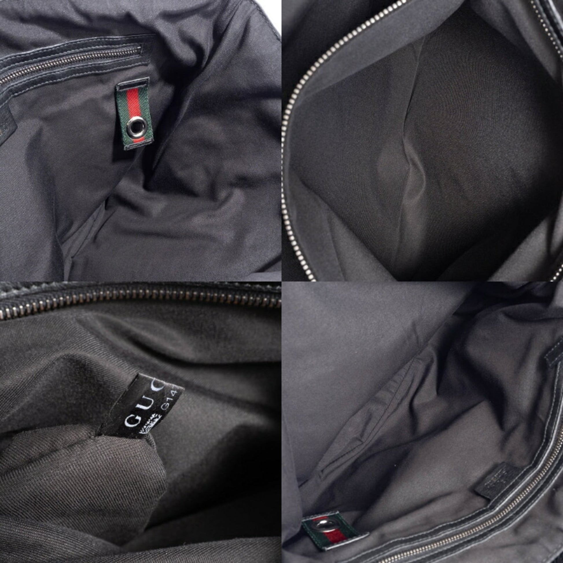 Gucci Black Leather Shoulder Bag