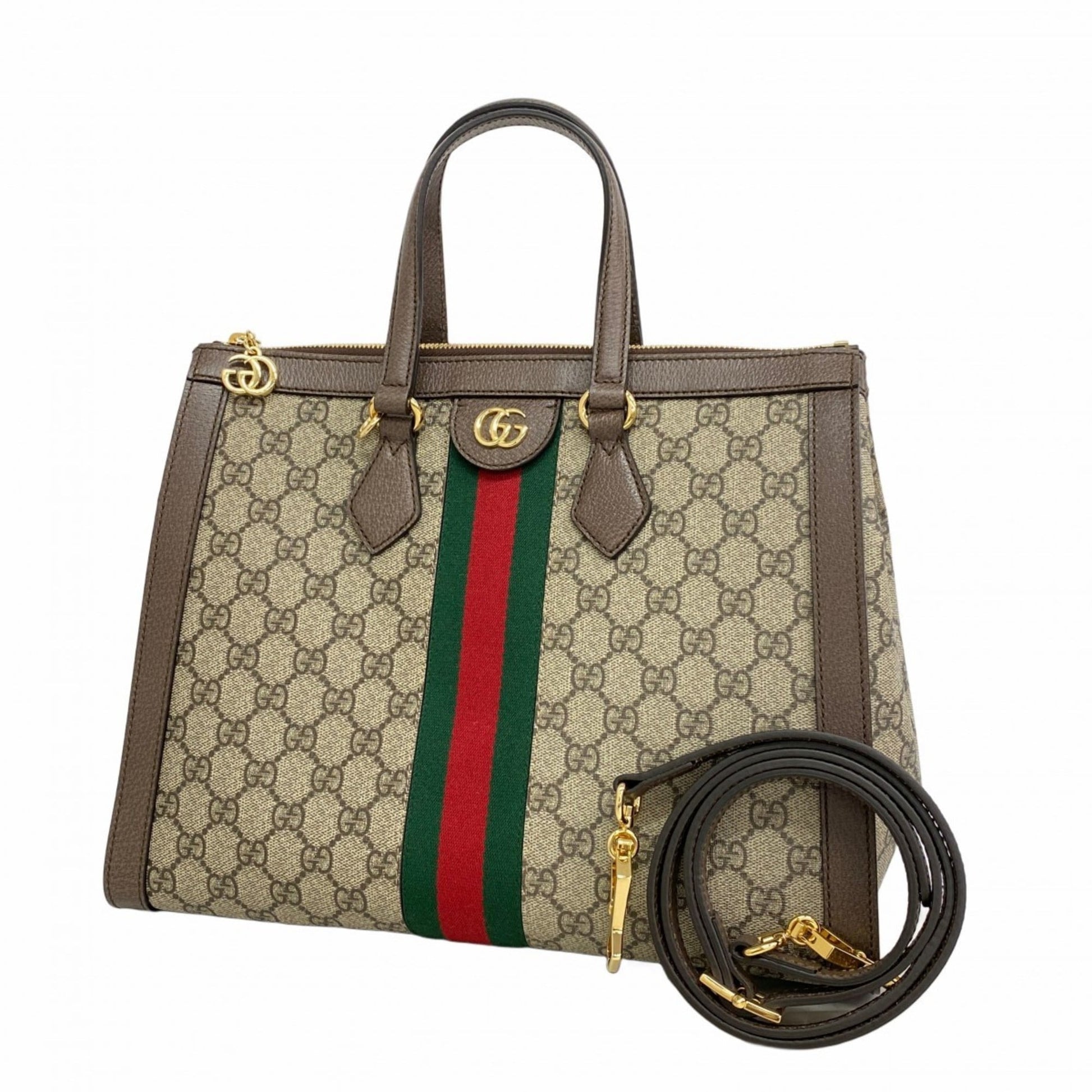 Gucci Brown Pvc Handbag