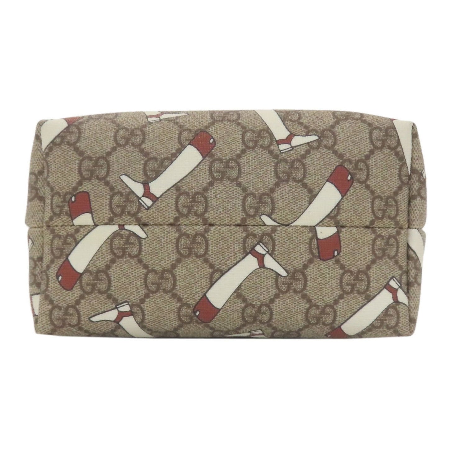 Gucci Brown White Pvc Handbag