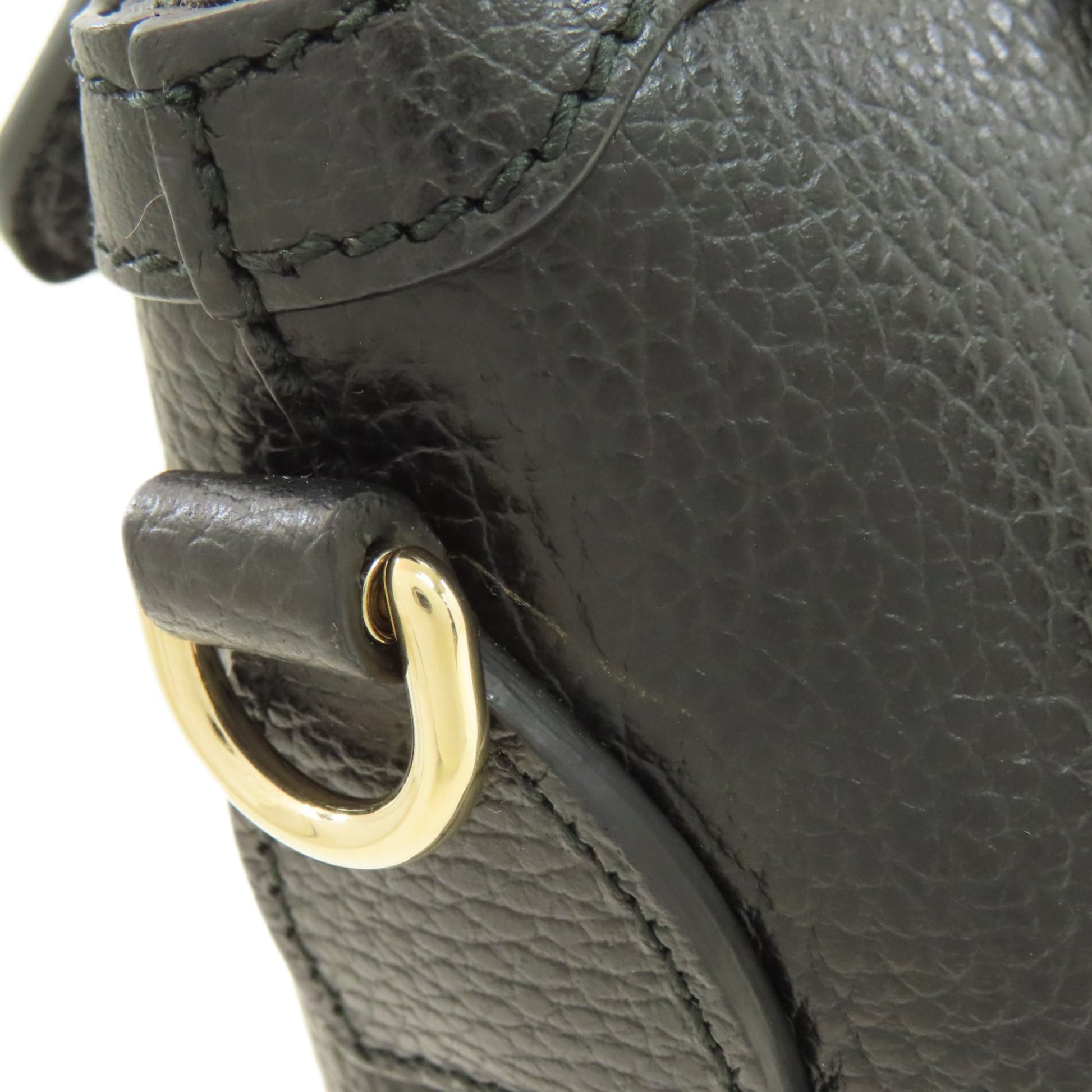 Gucci Black Leather Handbag