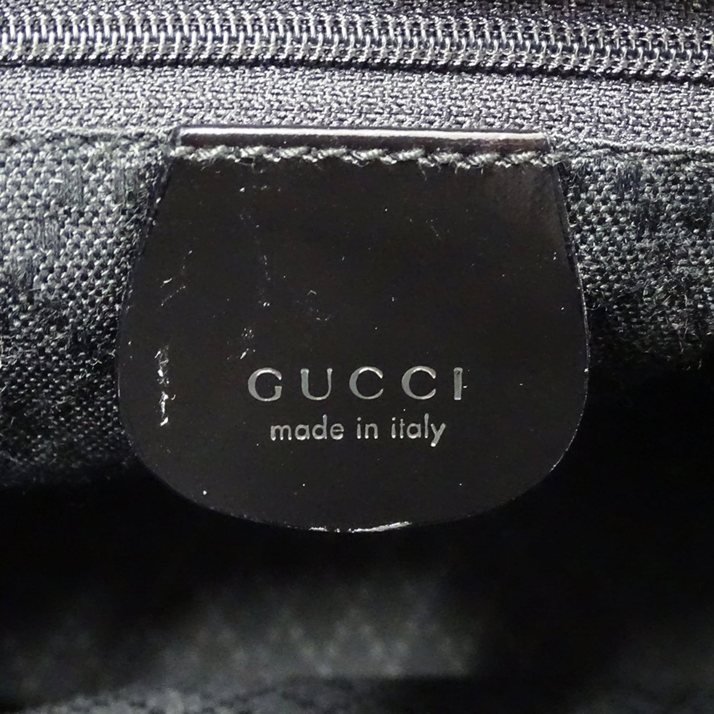 Gucci Black Nylon Handbag Shoulder Bag