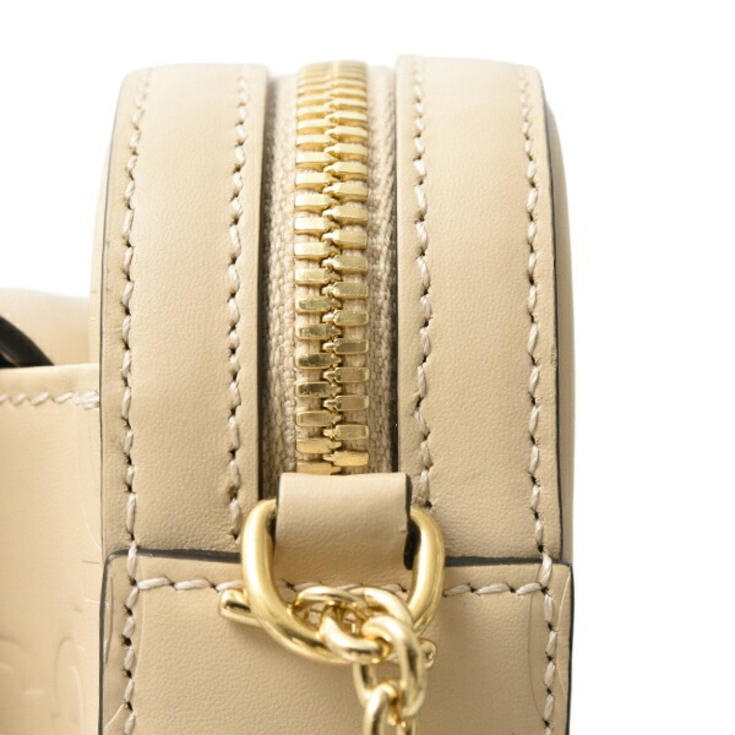 Gucci Beige Leather Shoulder Bag
