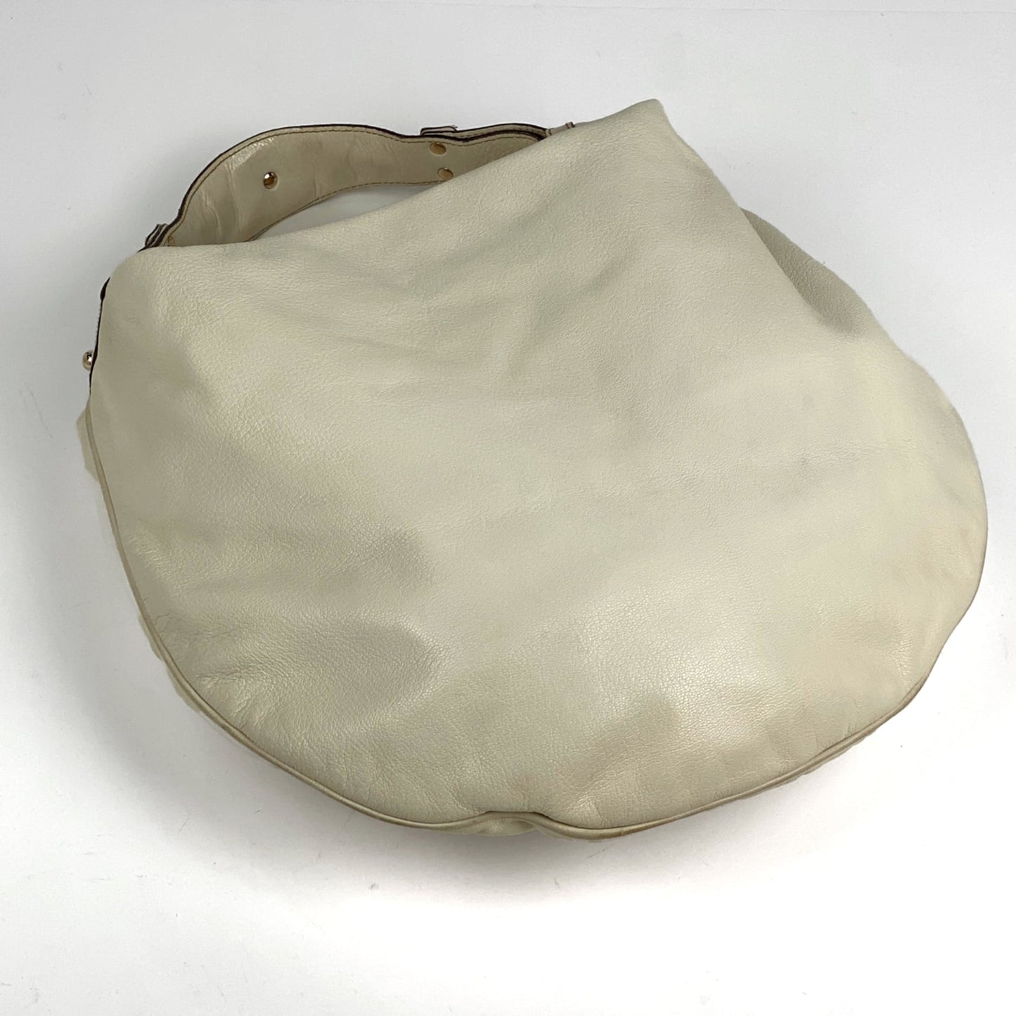 Gucci Ivory Leather Handbag Shoulder Bag