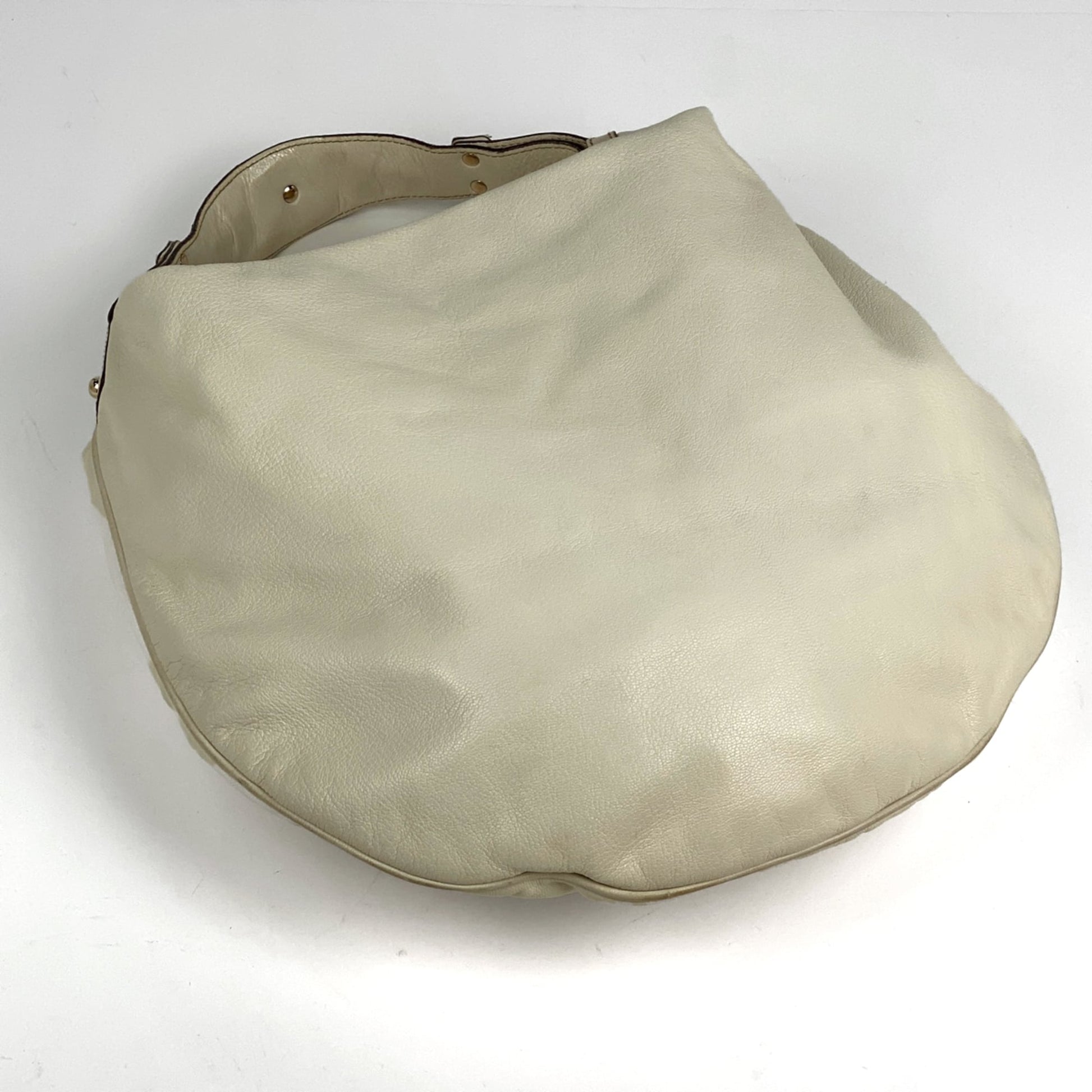 Gucci Ivory Leather Handbag Shoulder Bag
