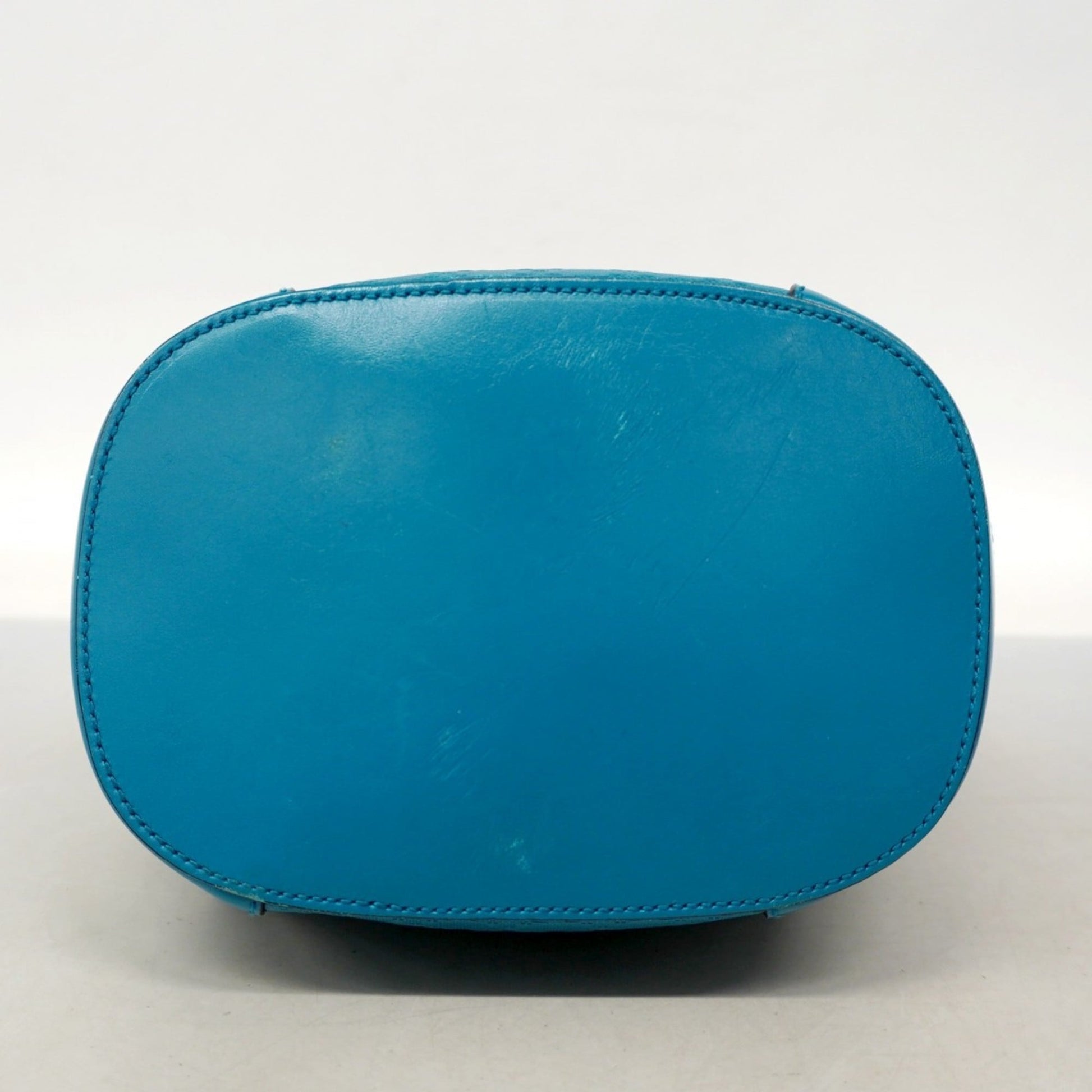 Gucci Blue Leather Shoulder Bag