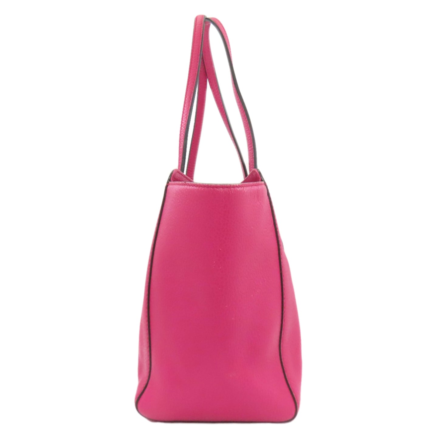 Gucci Pink Leather Tote Bag