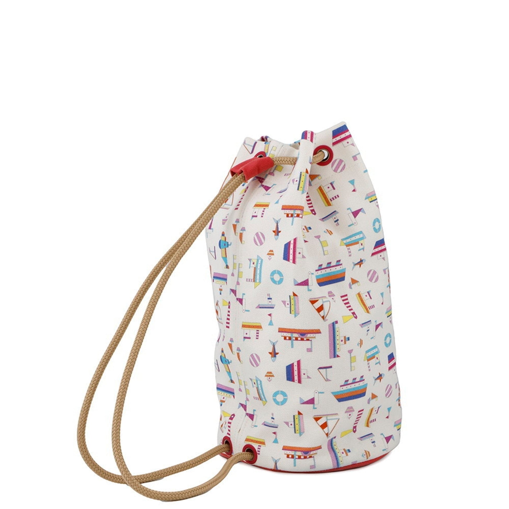 Hermes Multi Color Cotton Shoulder Bag