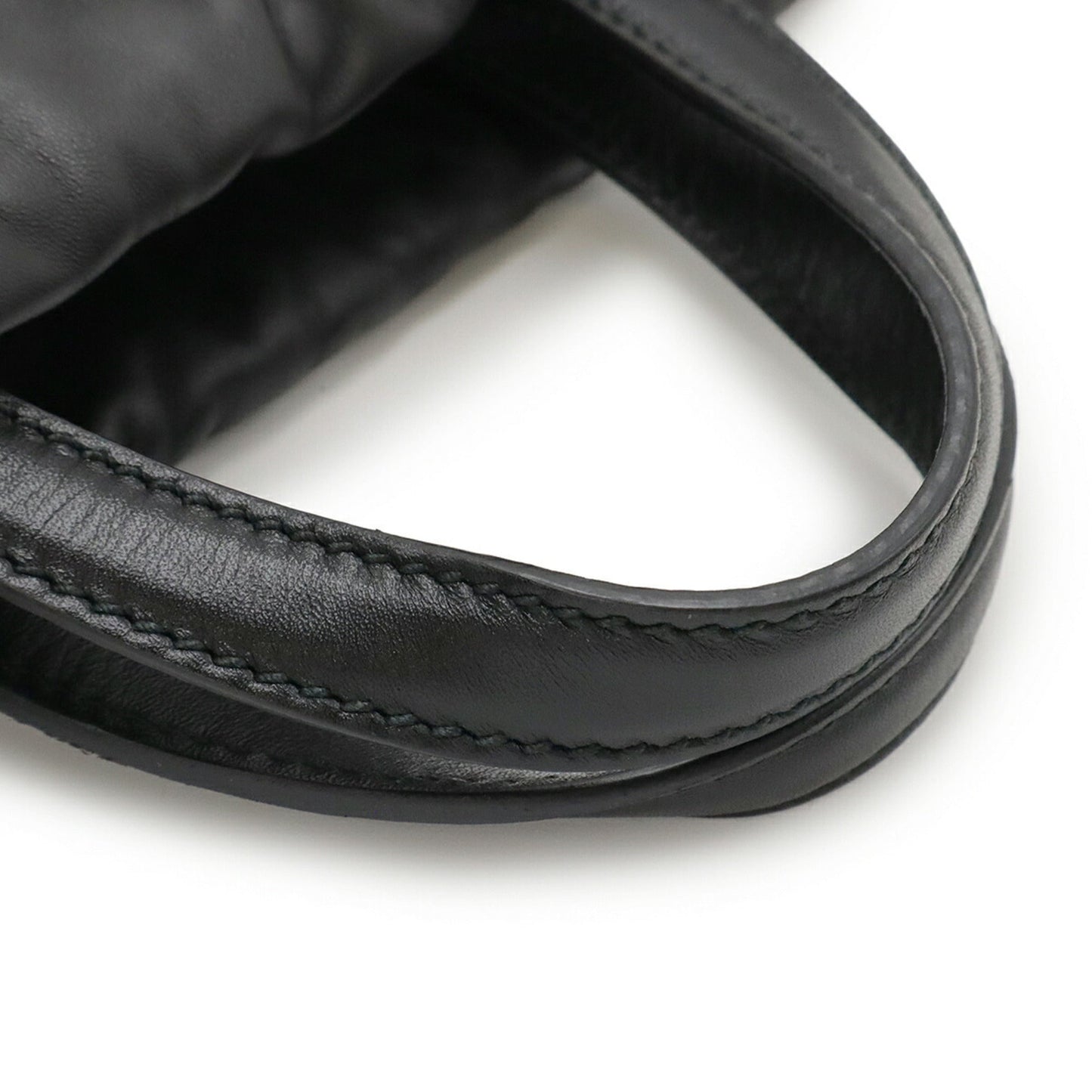 Gucci Black Green Red Color Leather Backpack