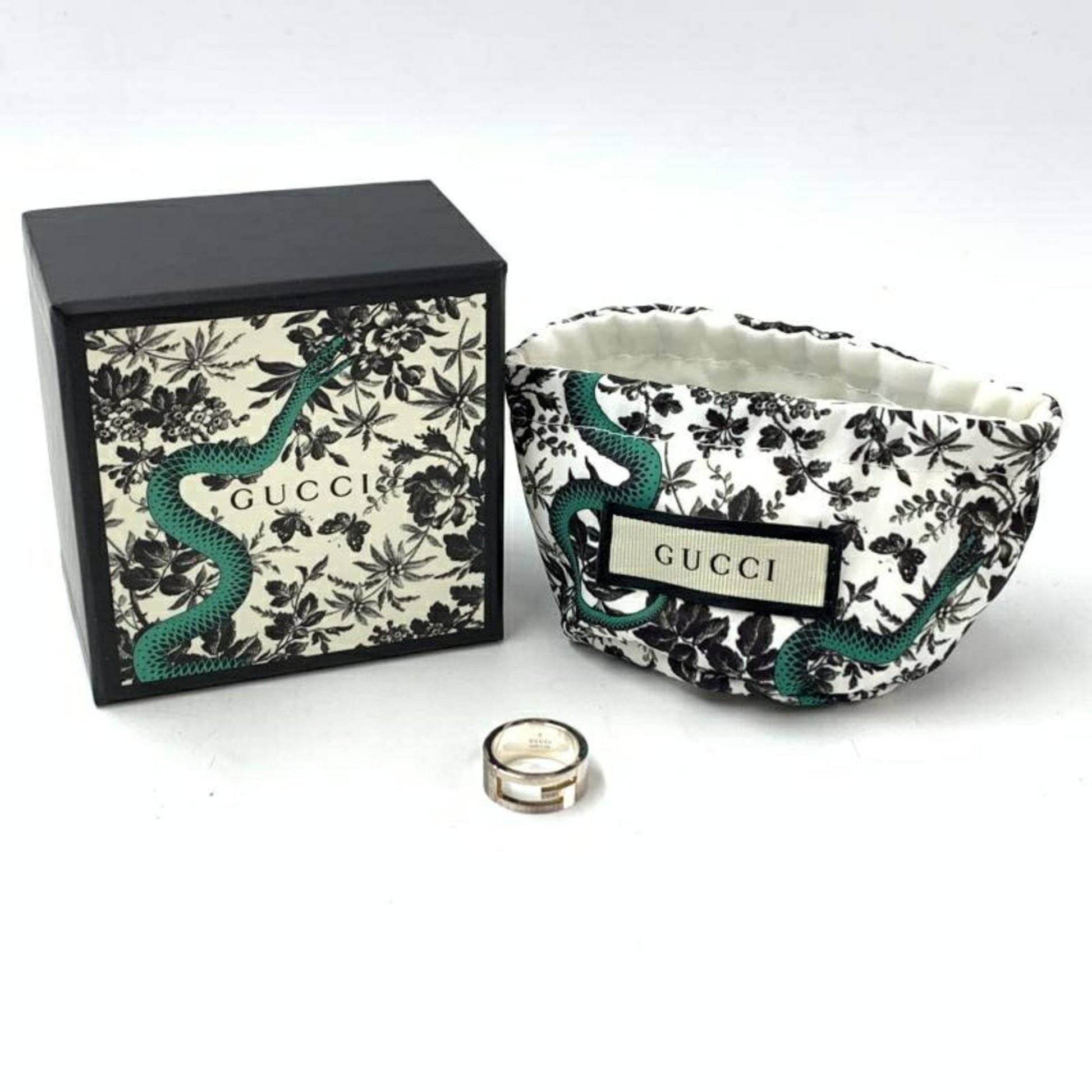 Gucci Silver Silver 925 Band Ring