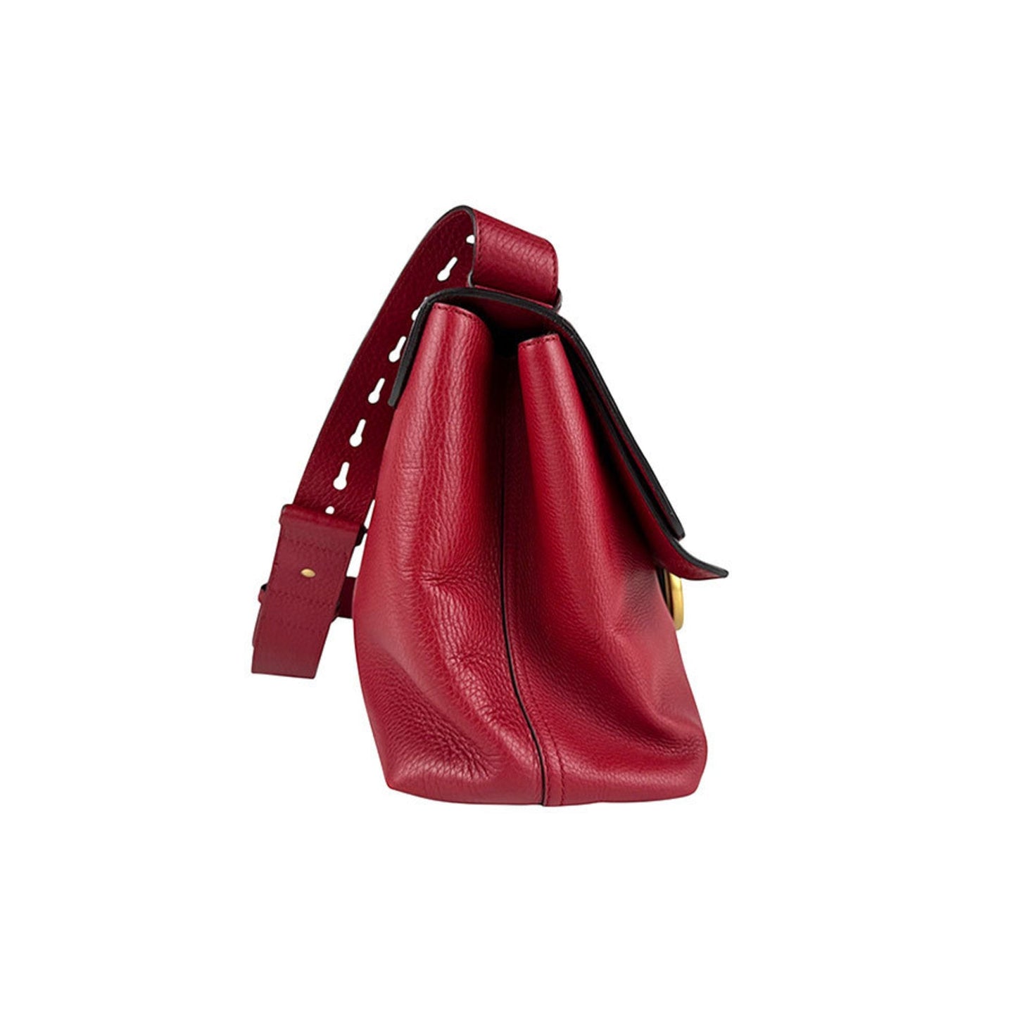 Gucci Red Color Leather Shoulder Bag