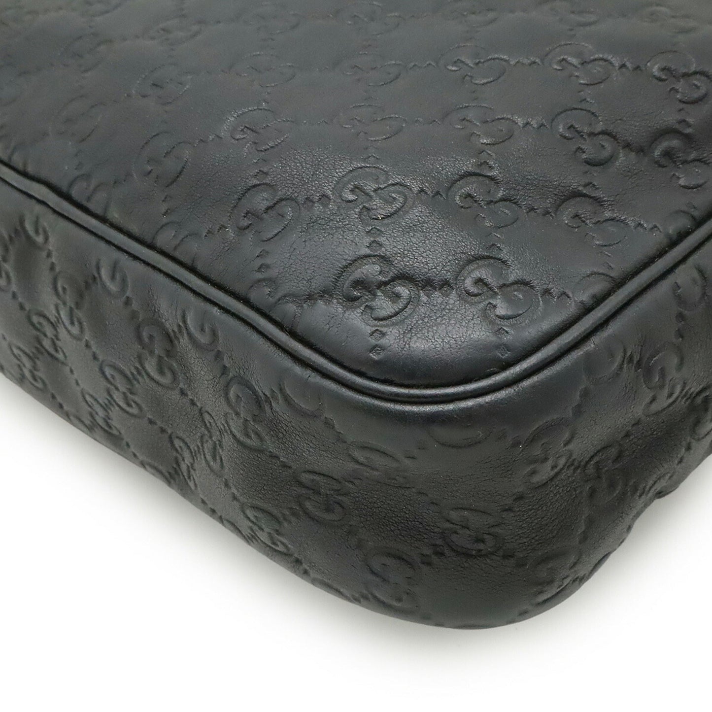 Gucci Black Leather Shoulder Bag