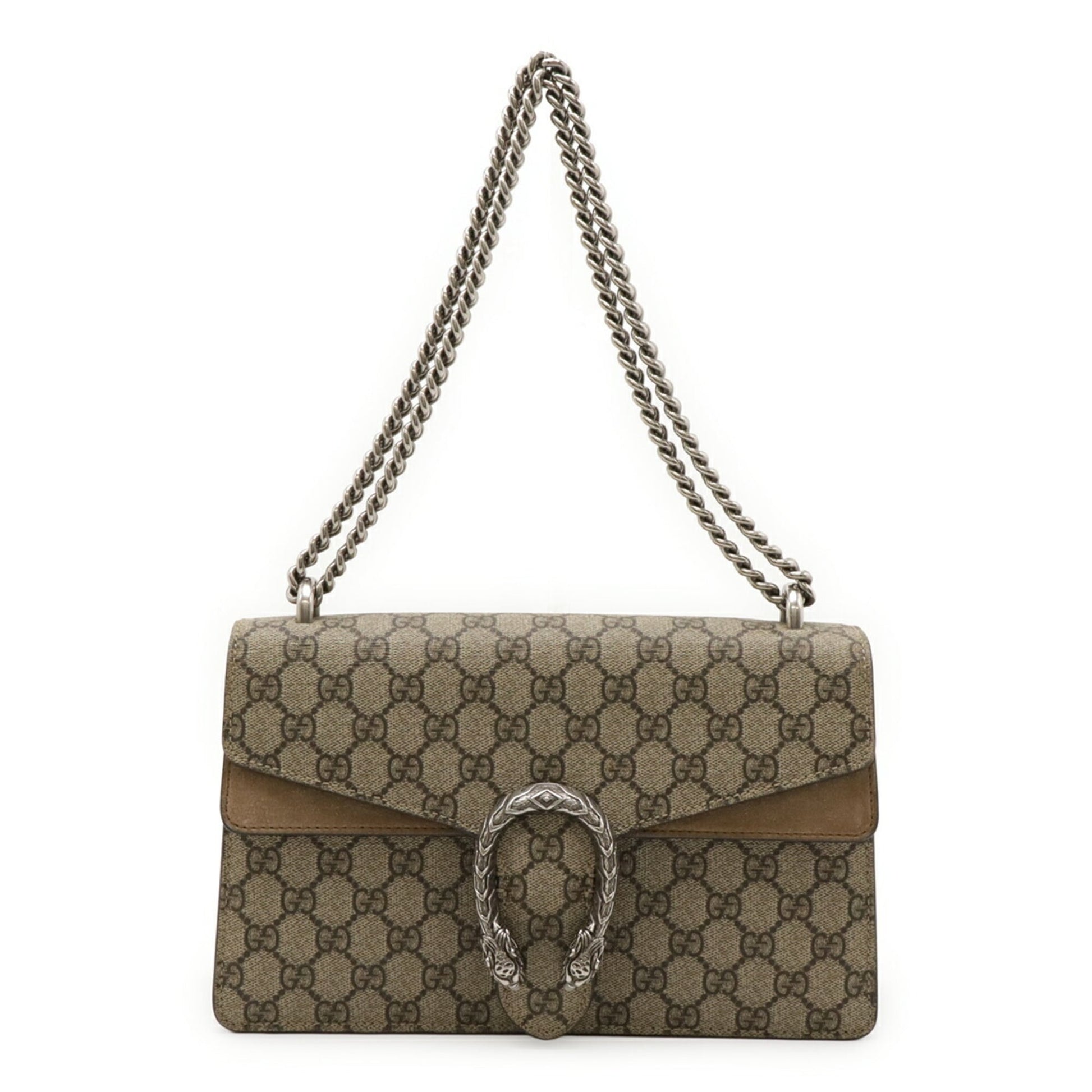 Gucci Beige Gg Supreme Shoulder Bag