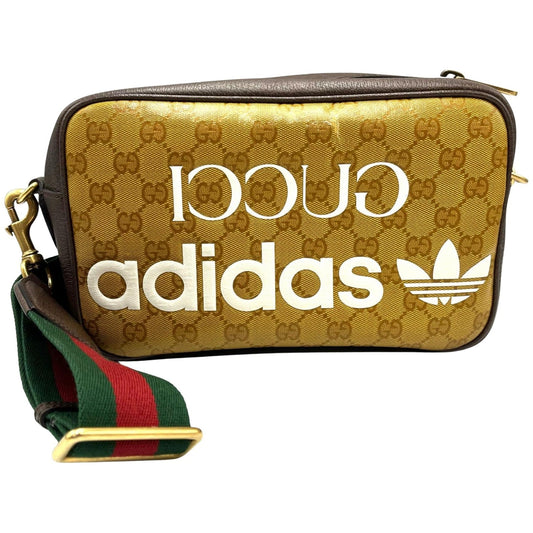 Gucci Brown Pvc Shoulder Bag