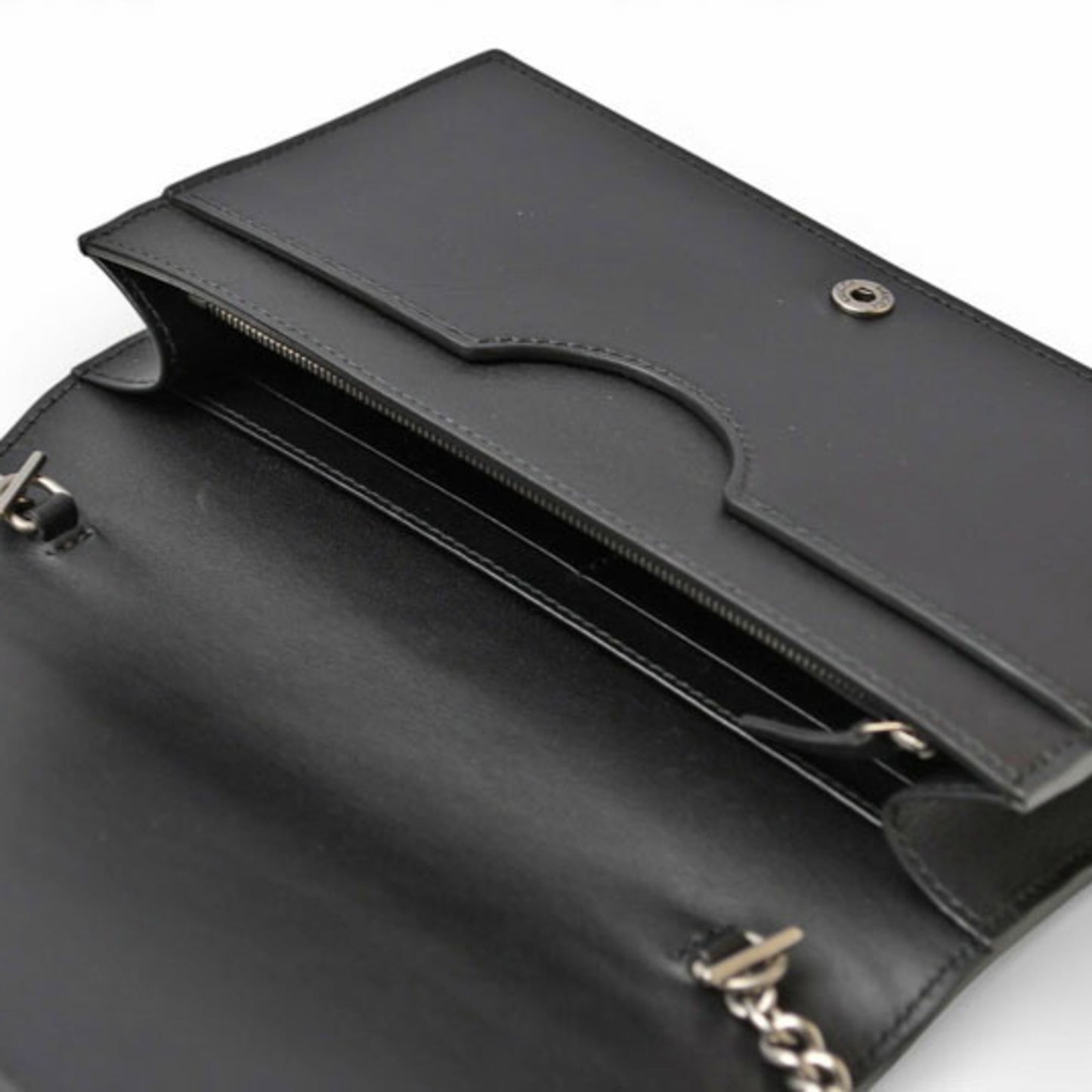 Gucci Black Leather Clutch Bag Shoulder Bag
