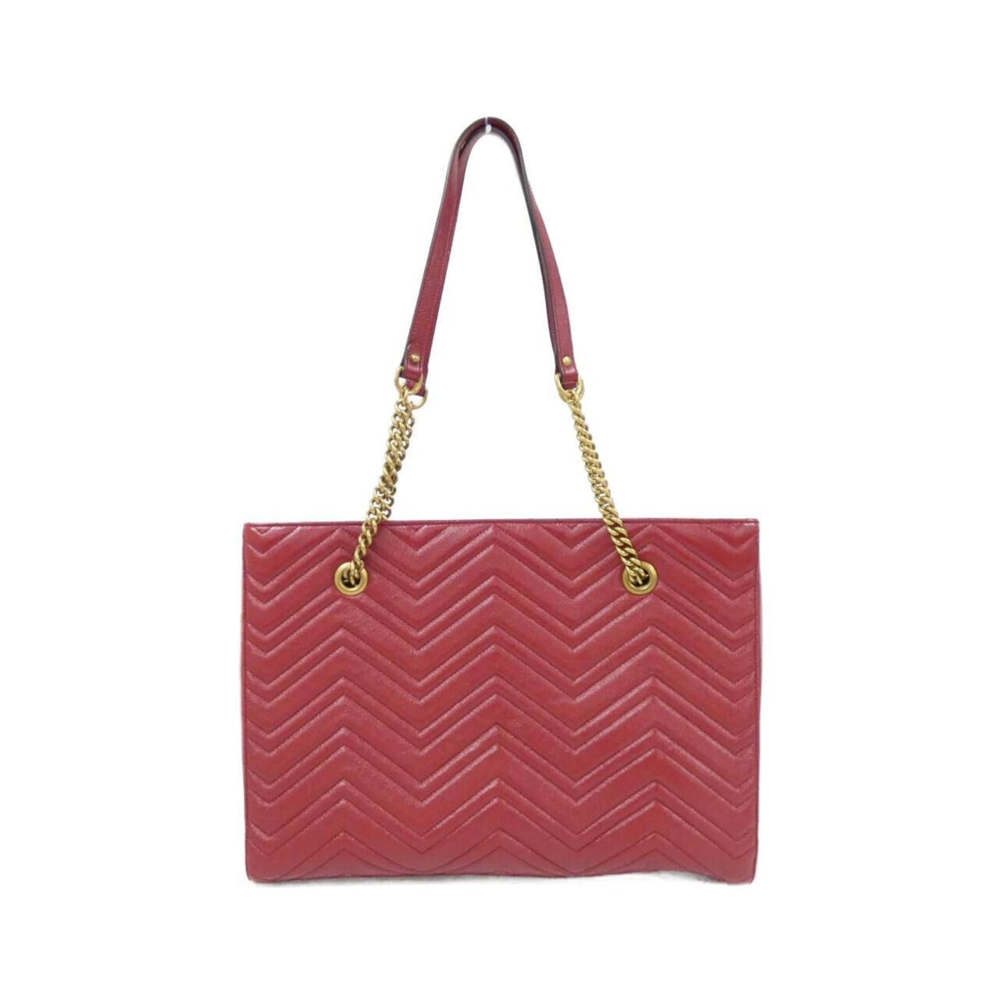 Gucci Red Color Leather Shoulder Bag