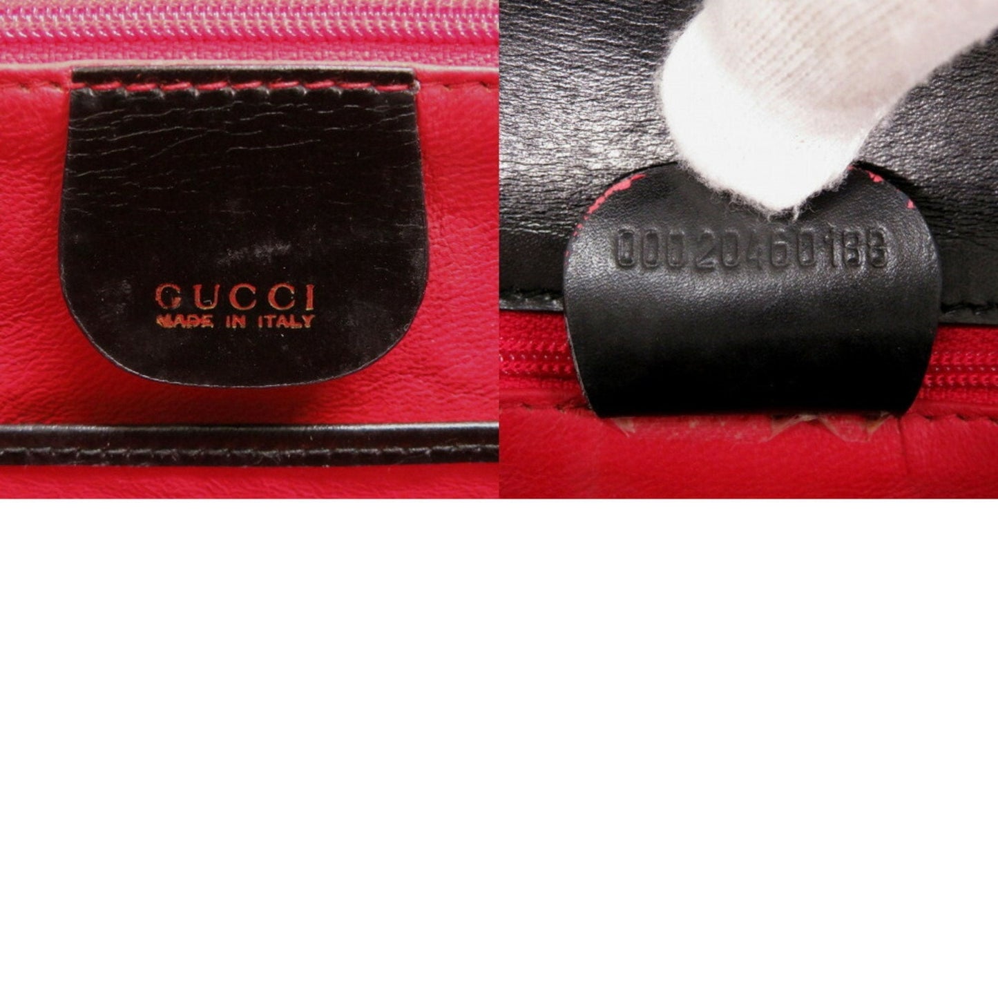 Gucci Black Leather Handbag