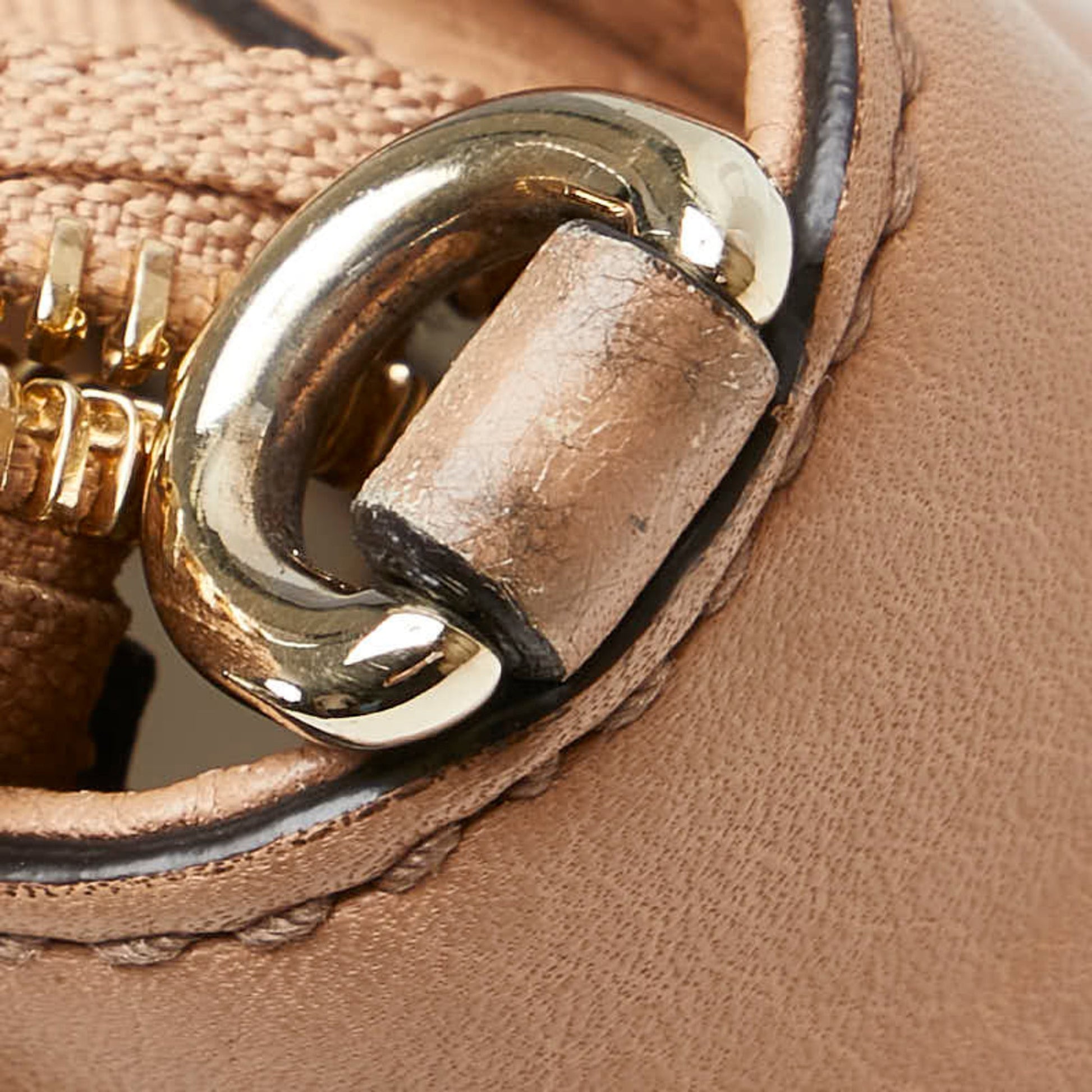Gucci Beige Leather Handbag Shoulder Bag