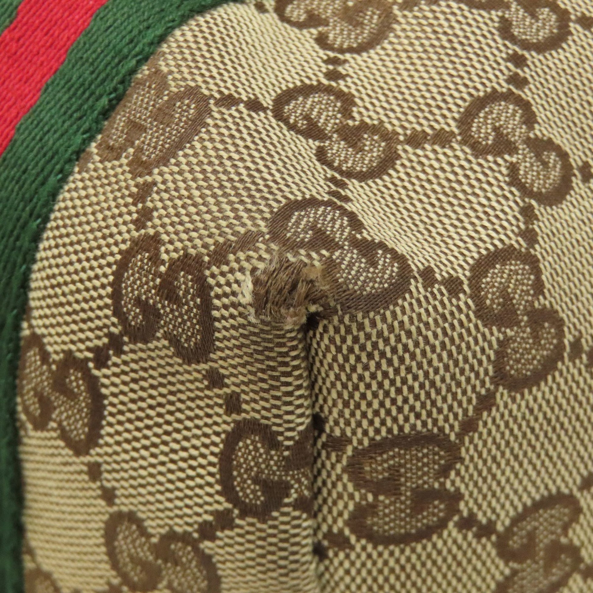 Gucci Brown Canvas Tote Bag