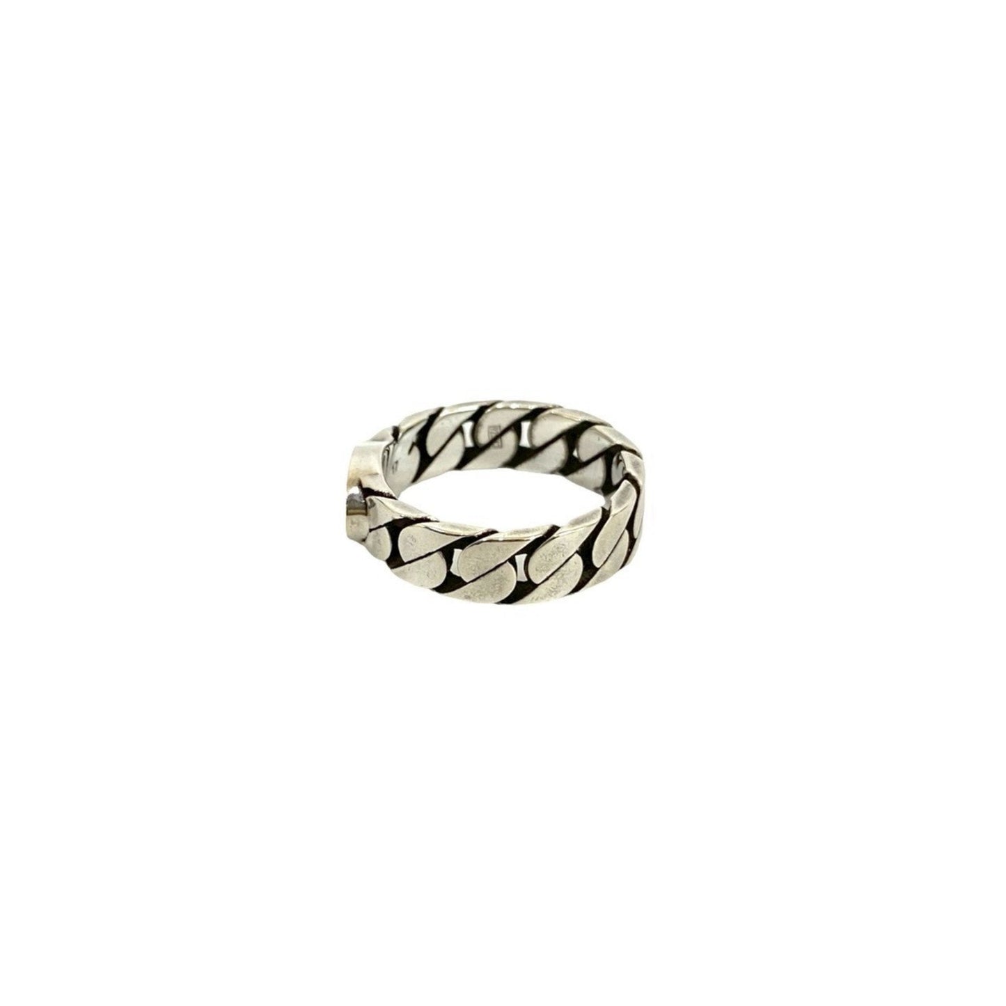 Gucci Silver Pink Silver 925 Band Ring