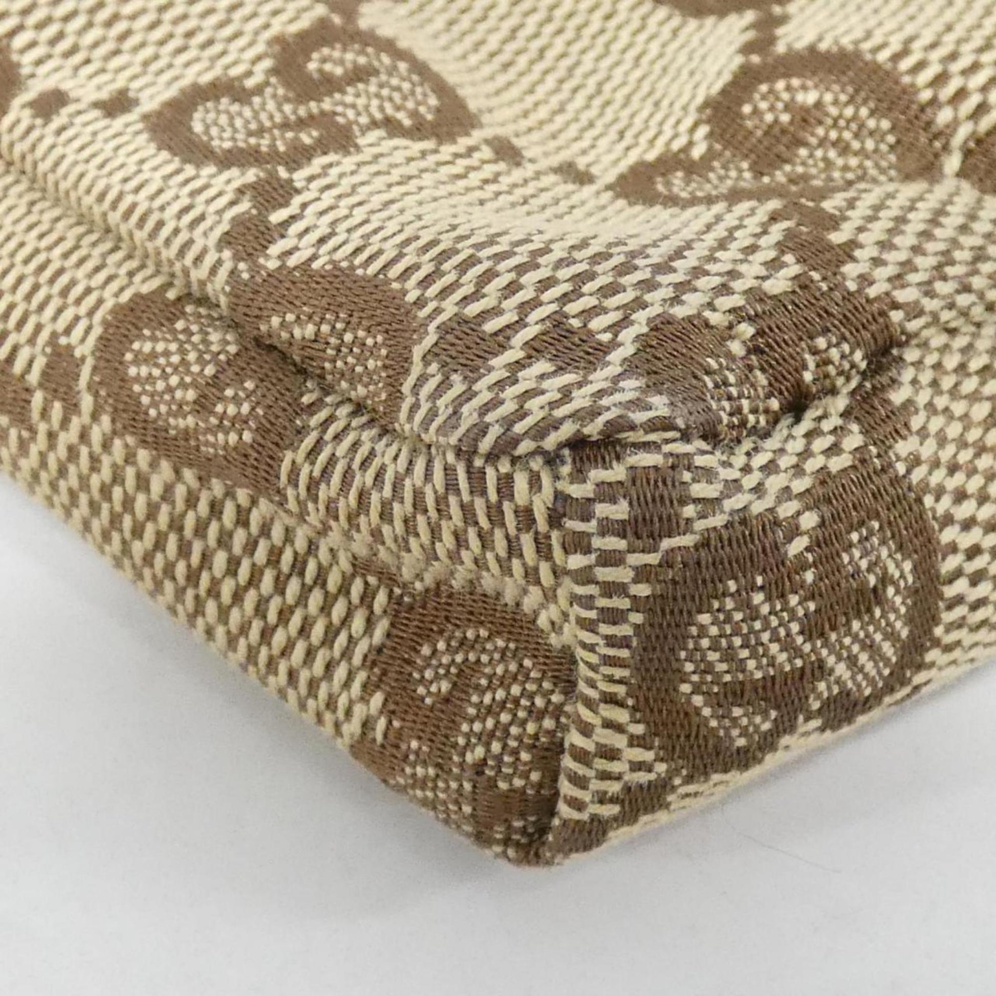 Gucci Beige Gg Canvas Fanny Pack