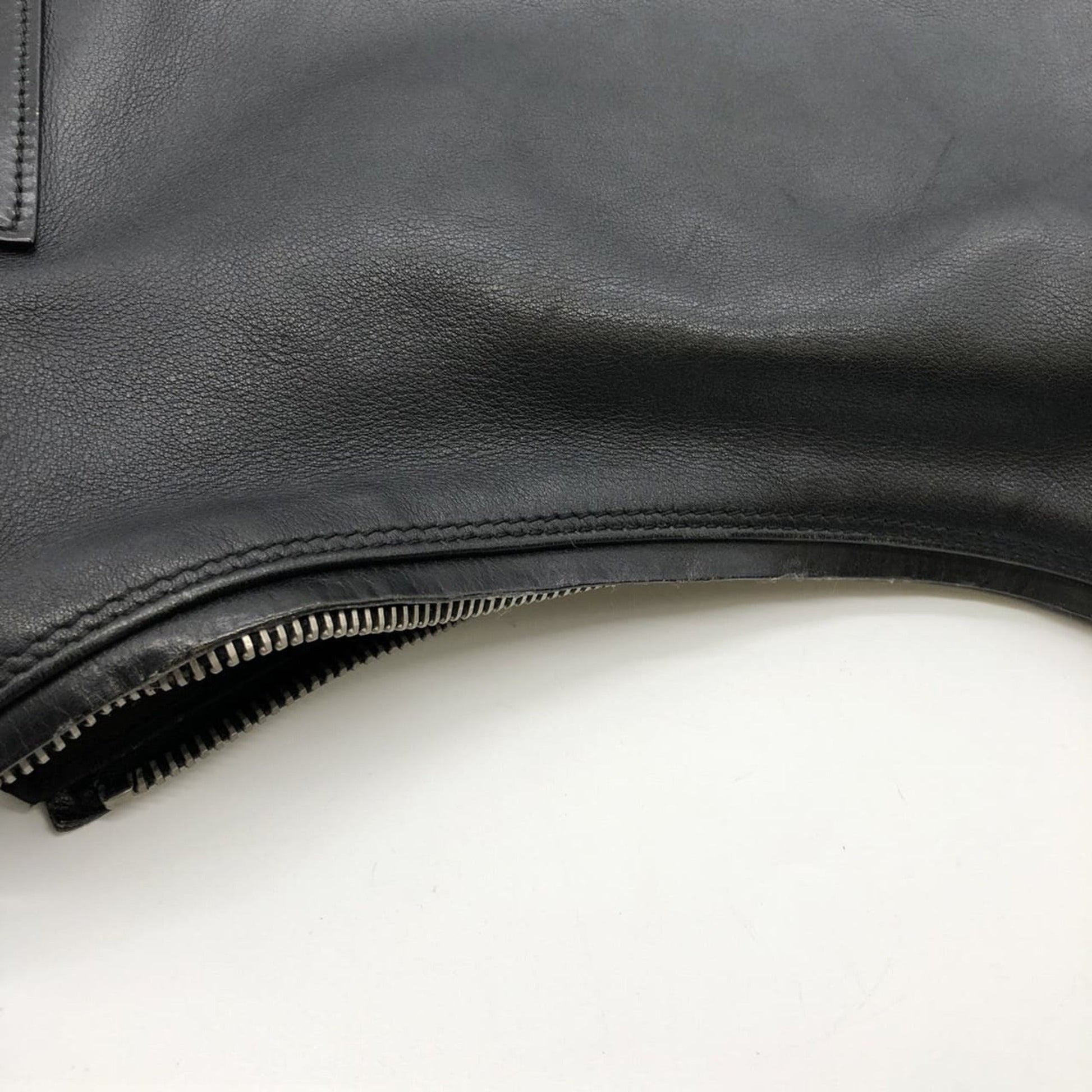 Gucci Black Leather Handbag Shoulder Bag