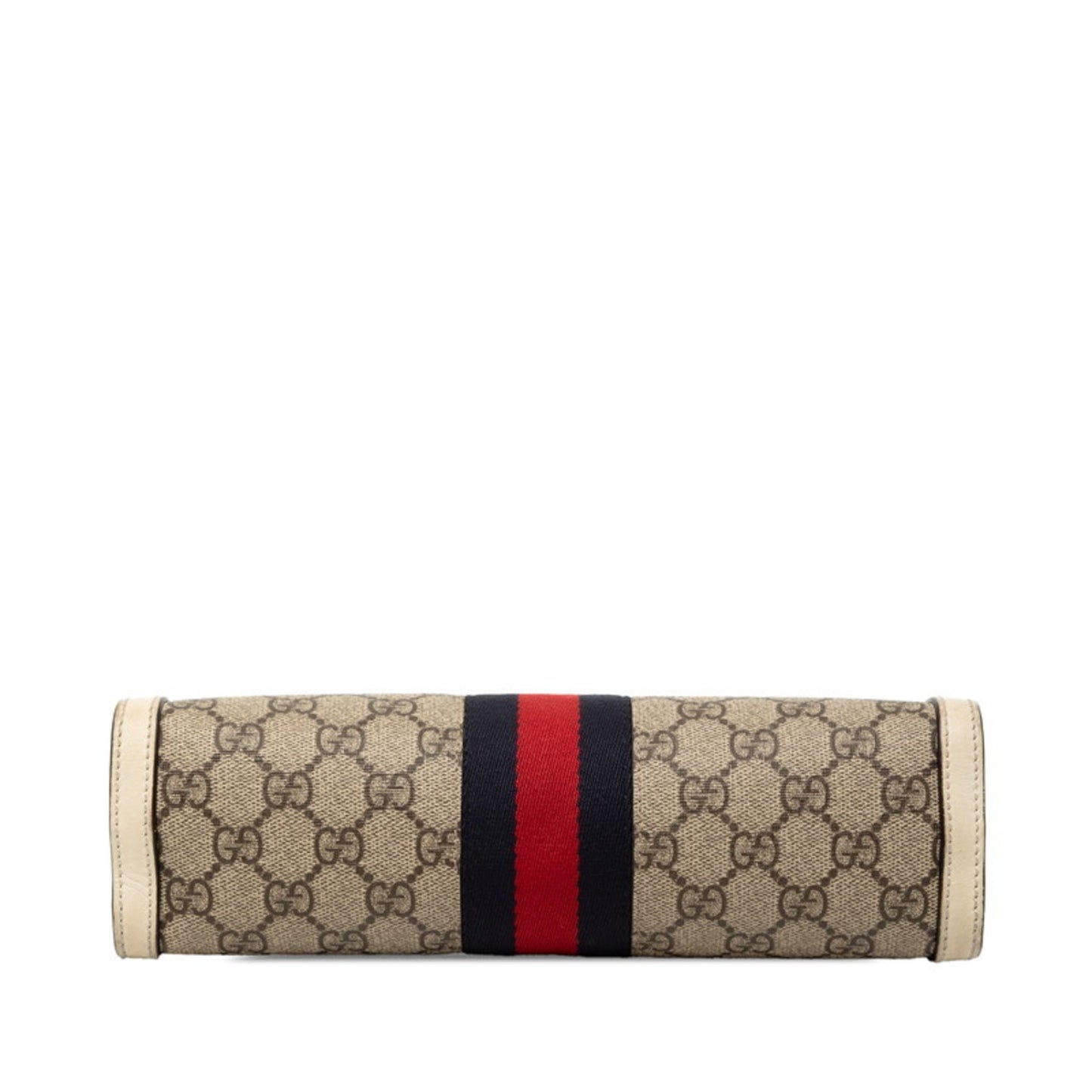 Gucci Beige Ivory Pvc Leather Shoulder Bag