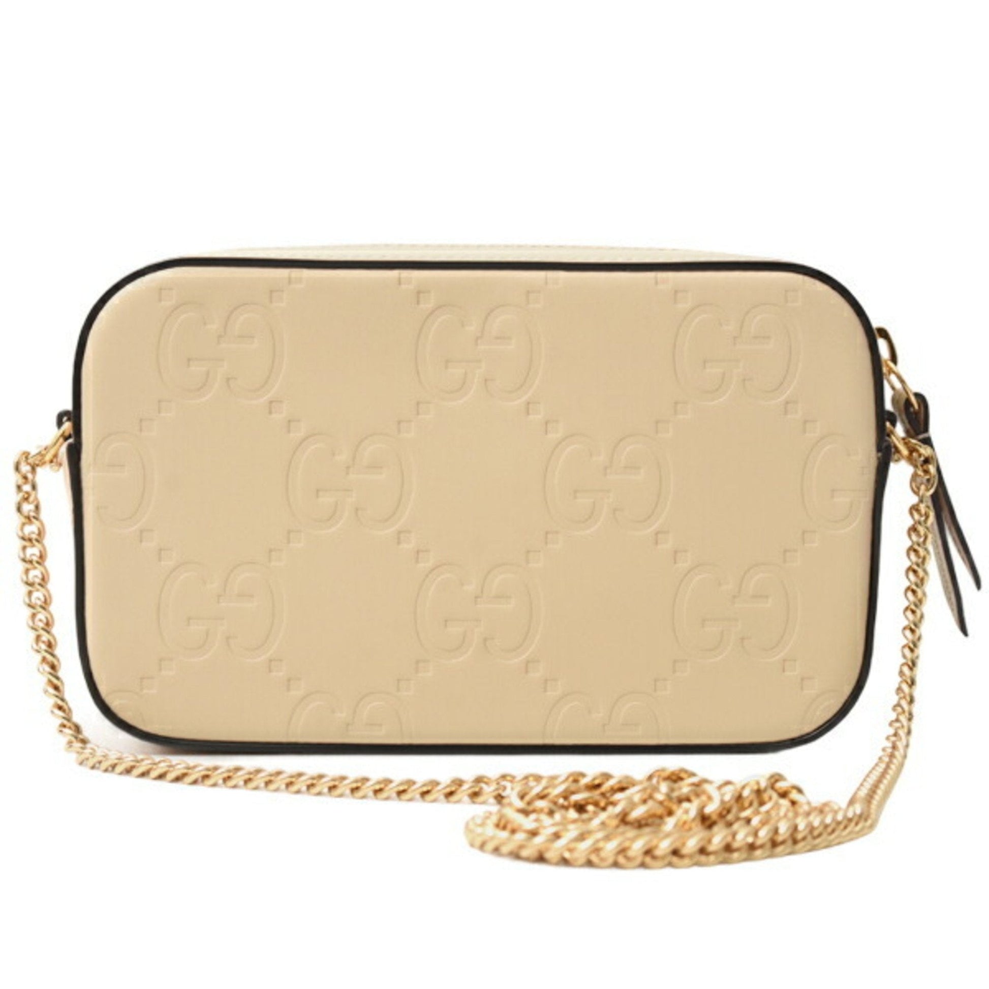 Gucci Beige Leather Shoulder Bag