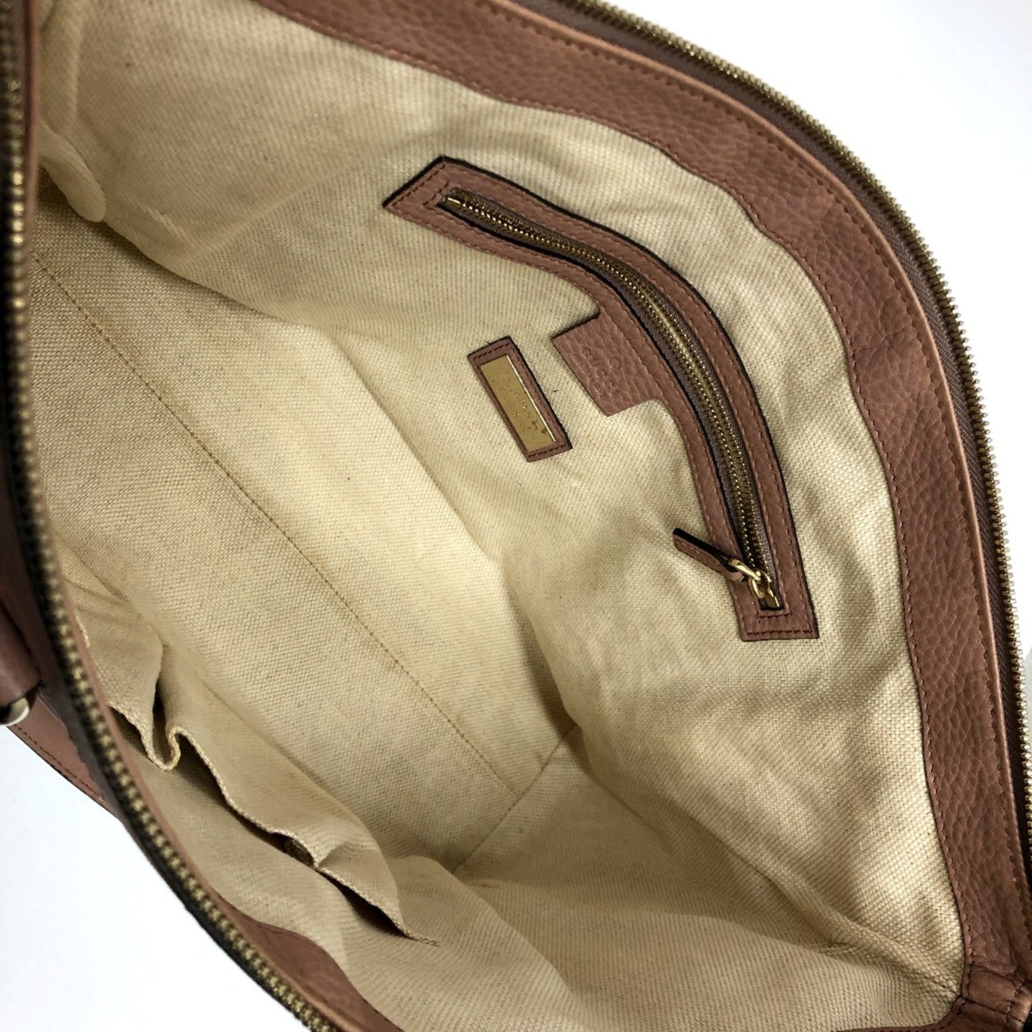 Gucci Beige Leather Handbag