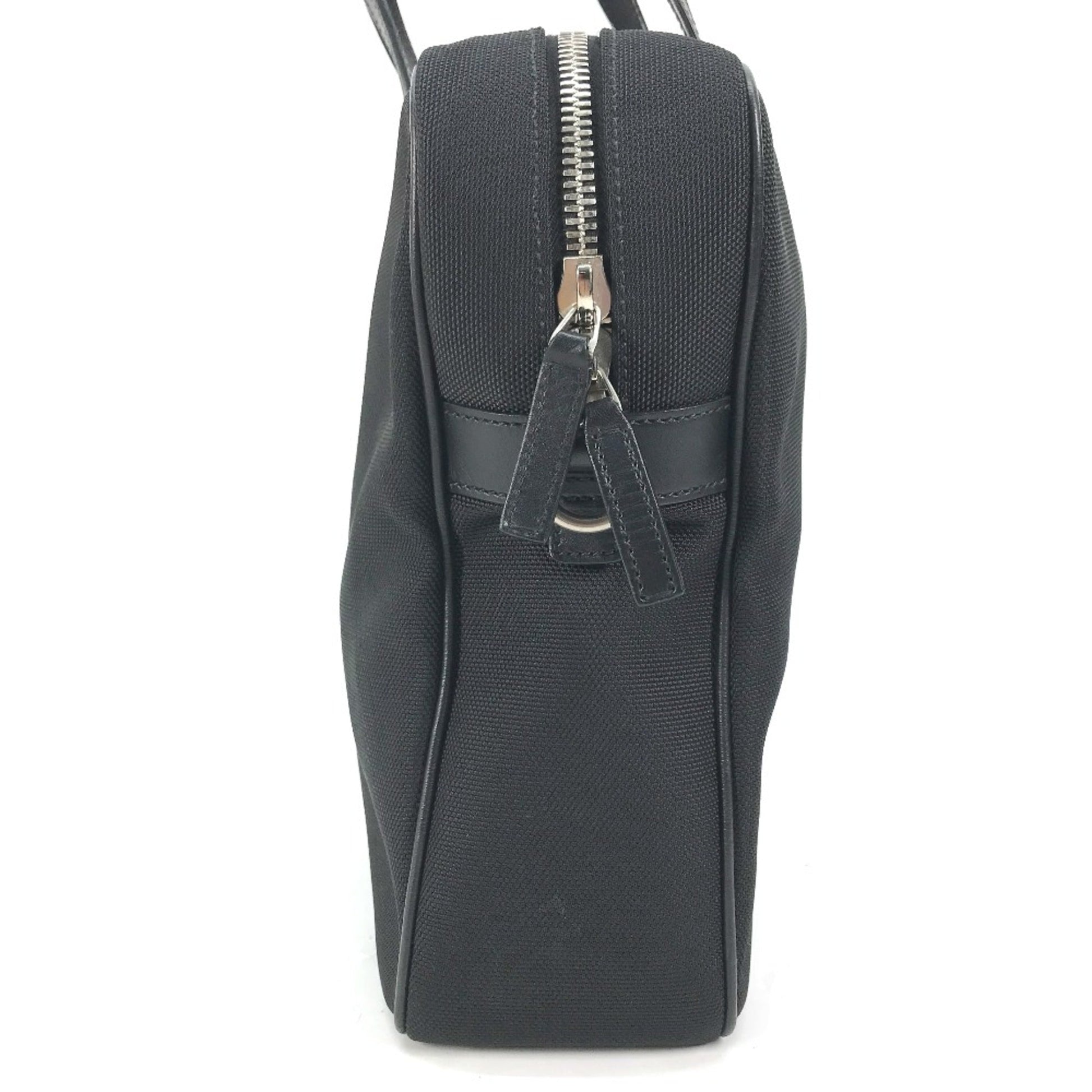 Gucci Black Leather Tote Bag
