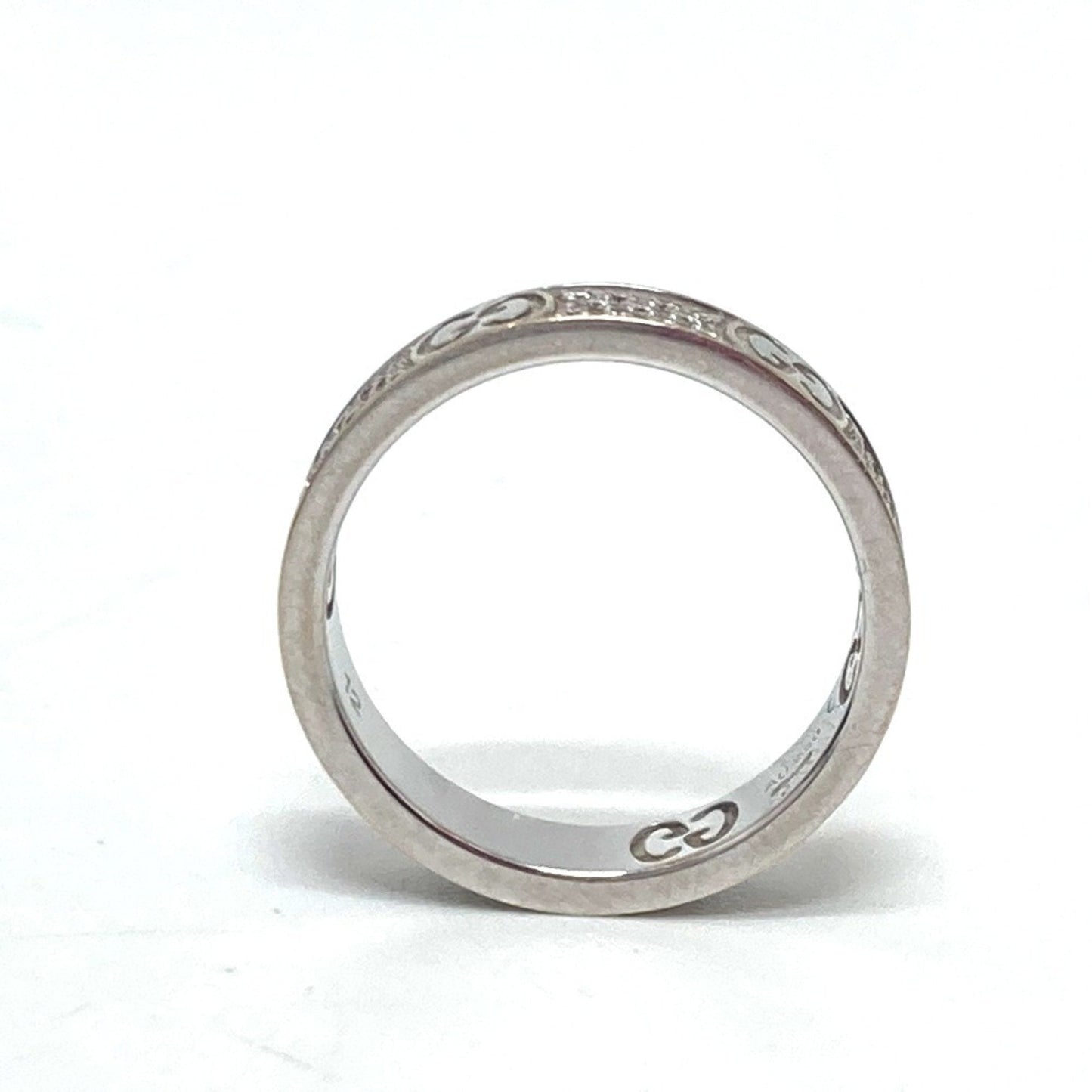 Gucci White Gold (18K) Band Ring