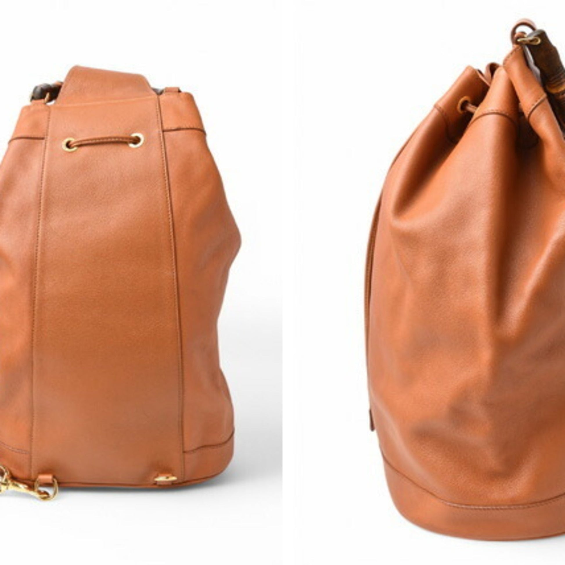Gucci Brown Leather Shoulder Bag Sling Bag