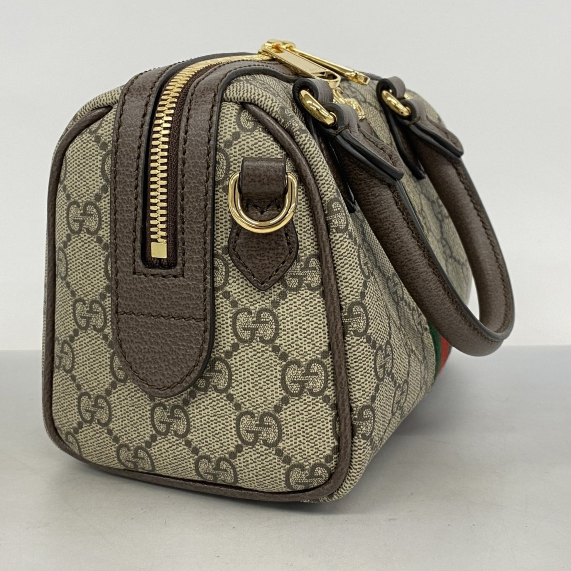 Gucci Brown Pvc Handbag