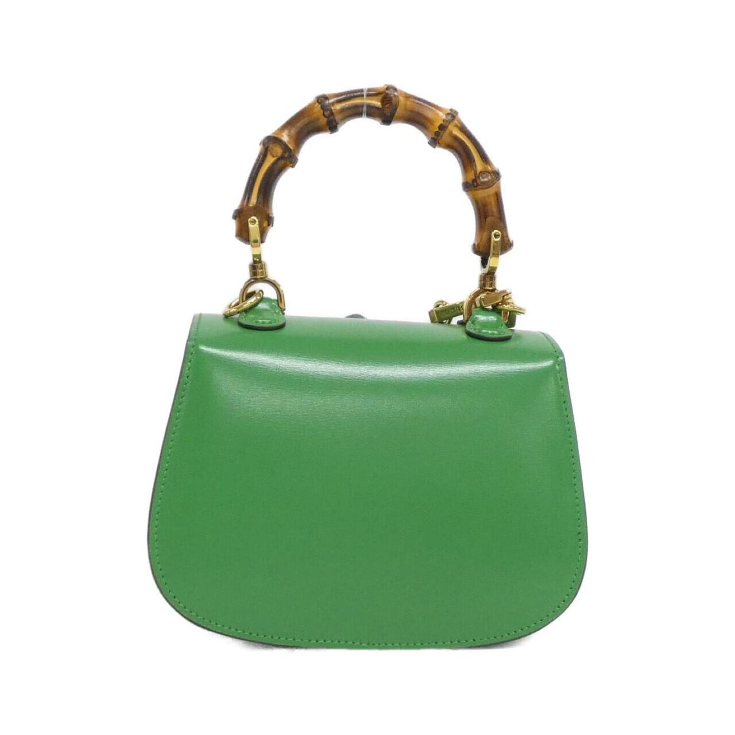 Gucci Green Leather Handbag