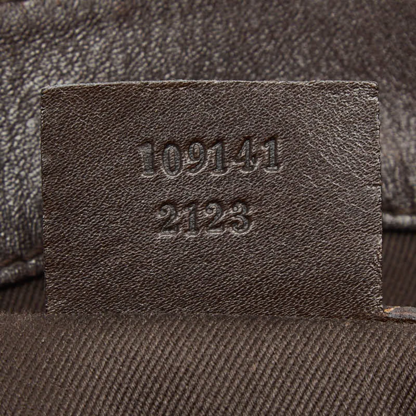 Gucci Beige Brown Canvas Leather Shoulder Bag Tote Bag